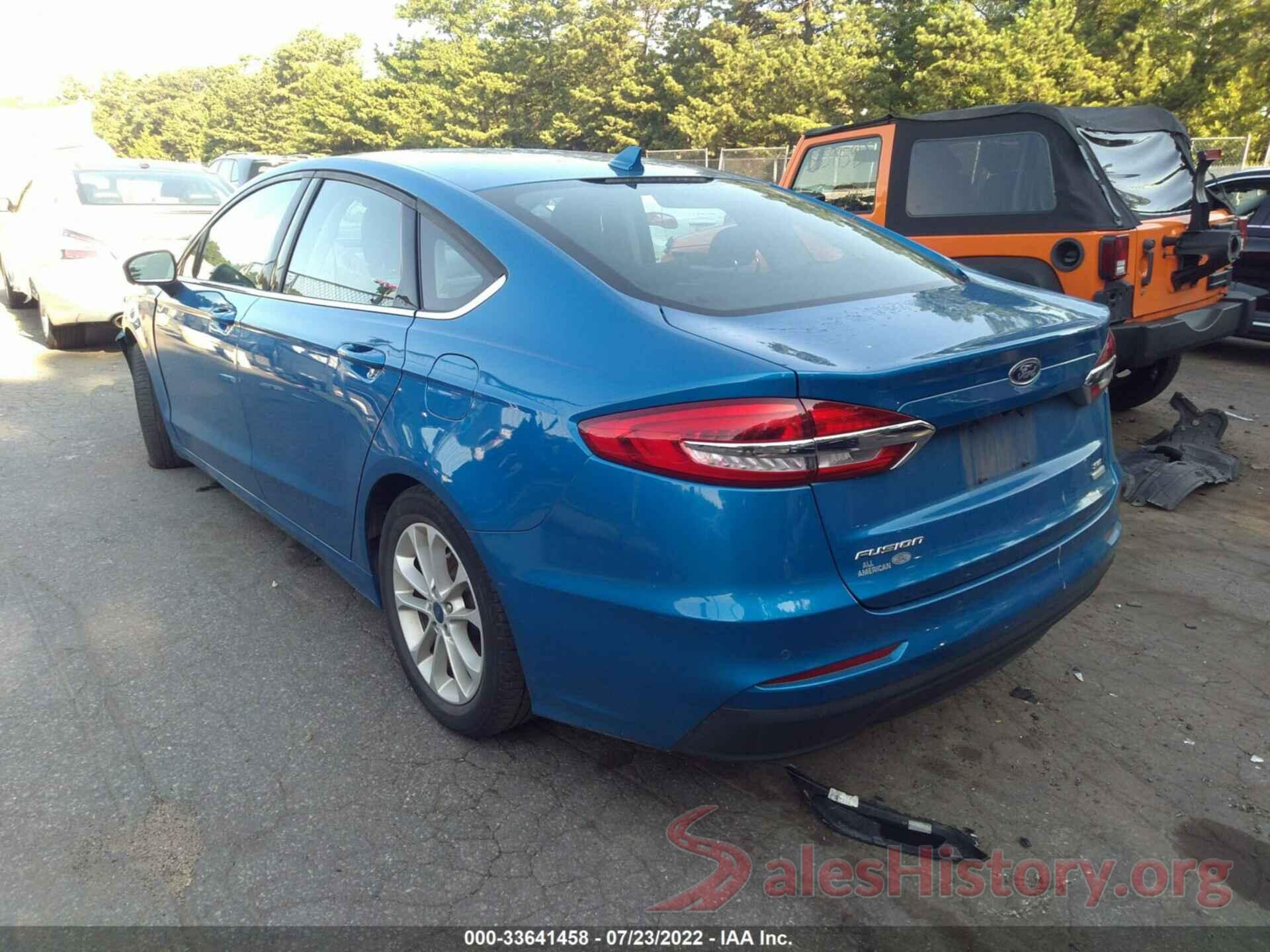 3FA6P0HD2KR279344 2019 FORD FUSION