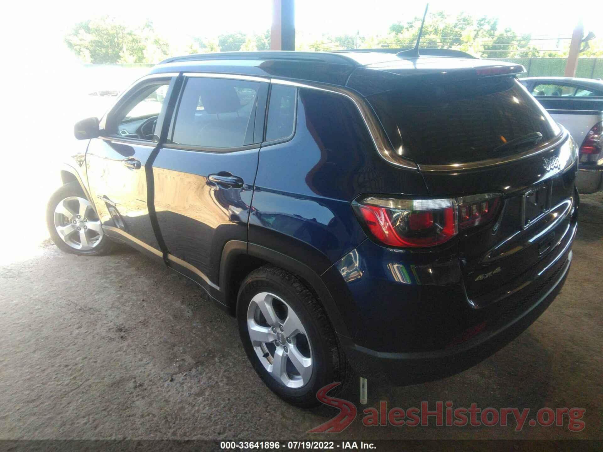 3C4NJDBB0LT204877 2020 JEEP COMPASS