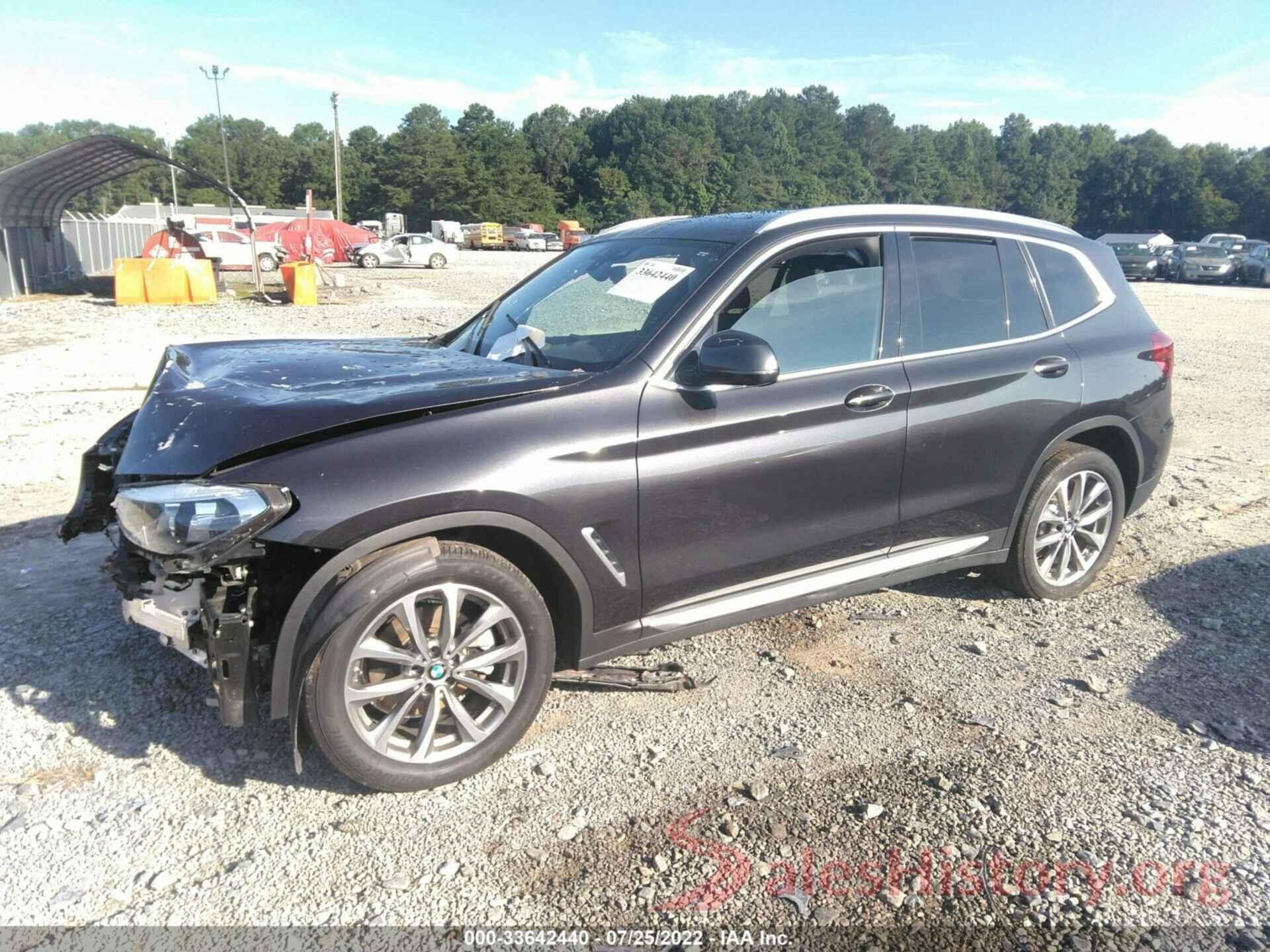 5UXTR9C52KLD97406 2019 BMW X3