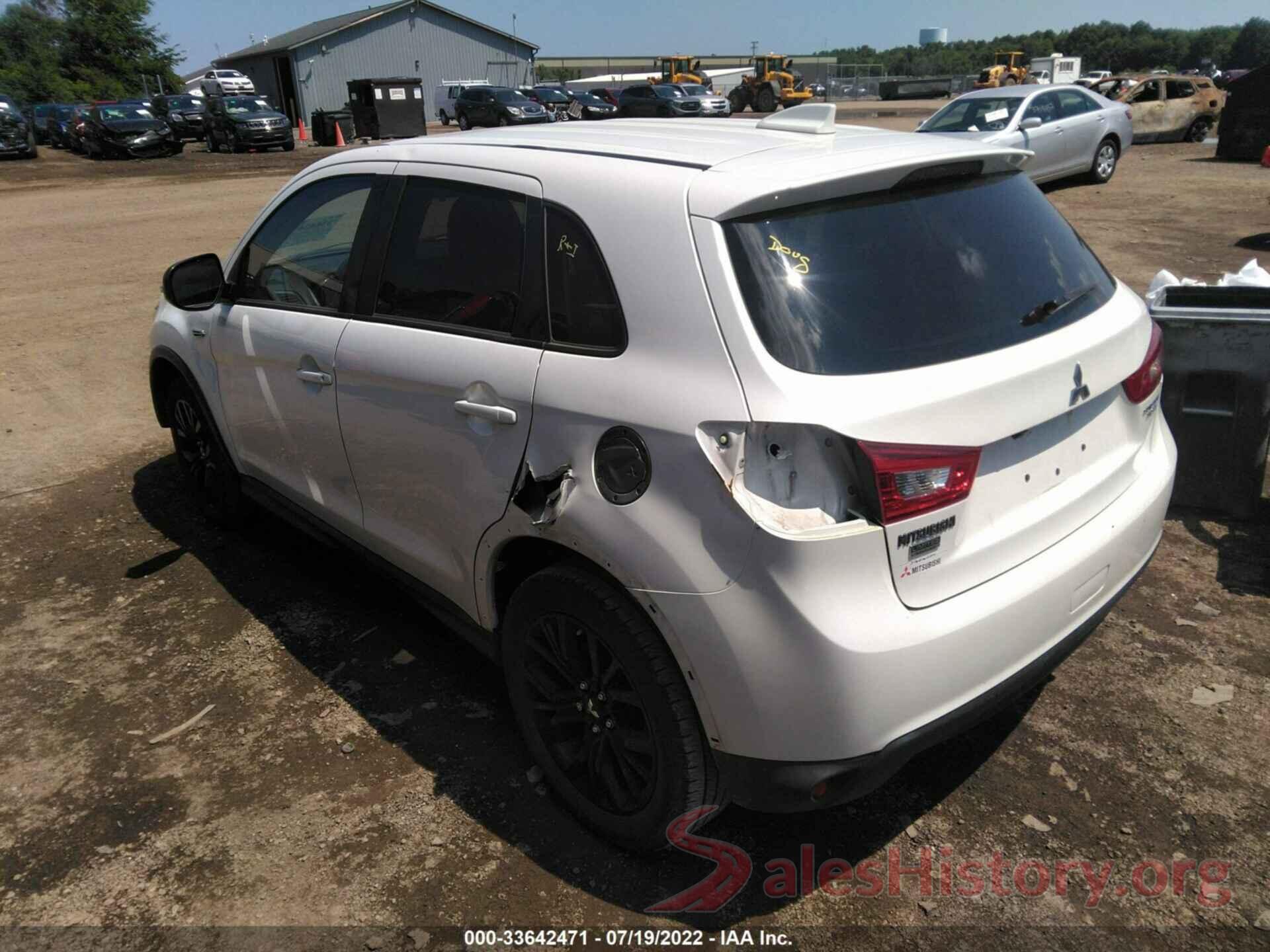 JA4AP3AU2HZ052668 2017 MITSUBISHI OUTLANDER SPORT