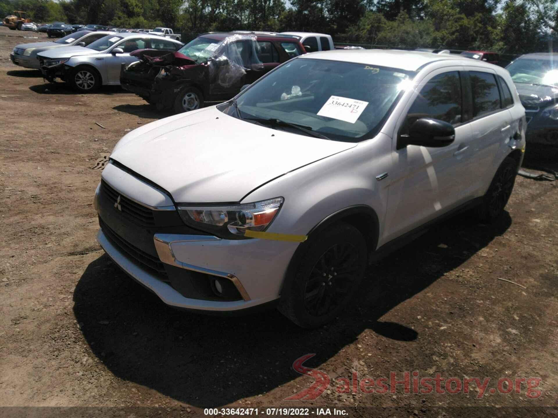 JA4AP3AU2HZ052668 2017 MITSUBISHI OUTLANDER SPORT