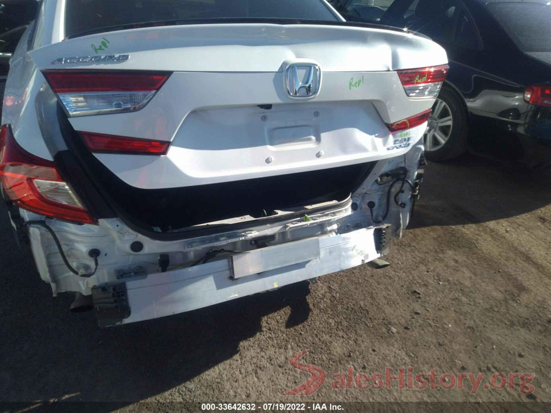 1HGCV2F39NA007608 2022 HONDA ACCORD SEDAN