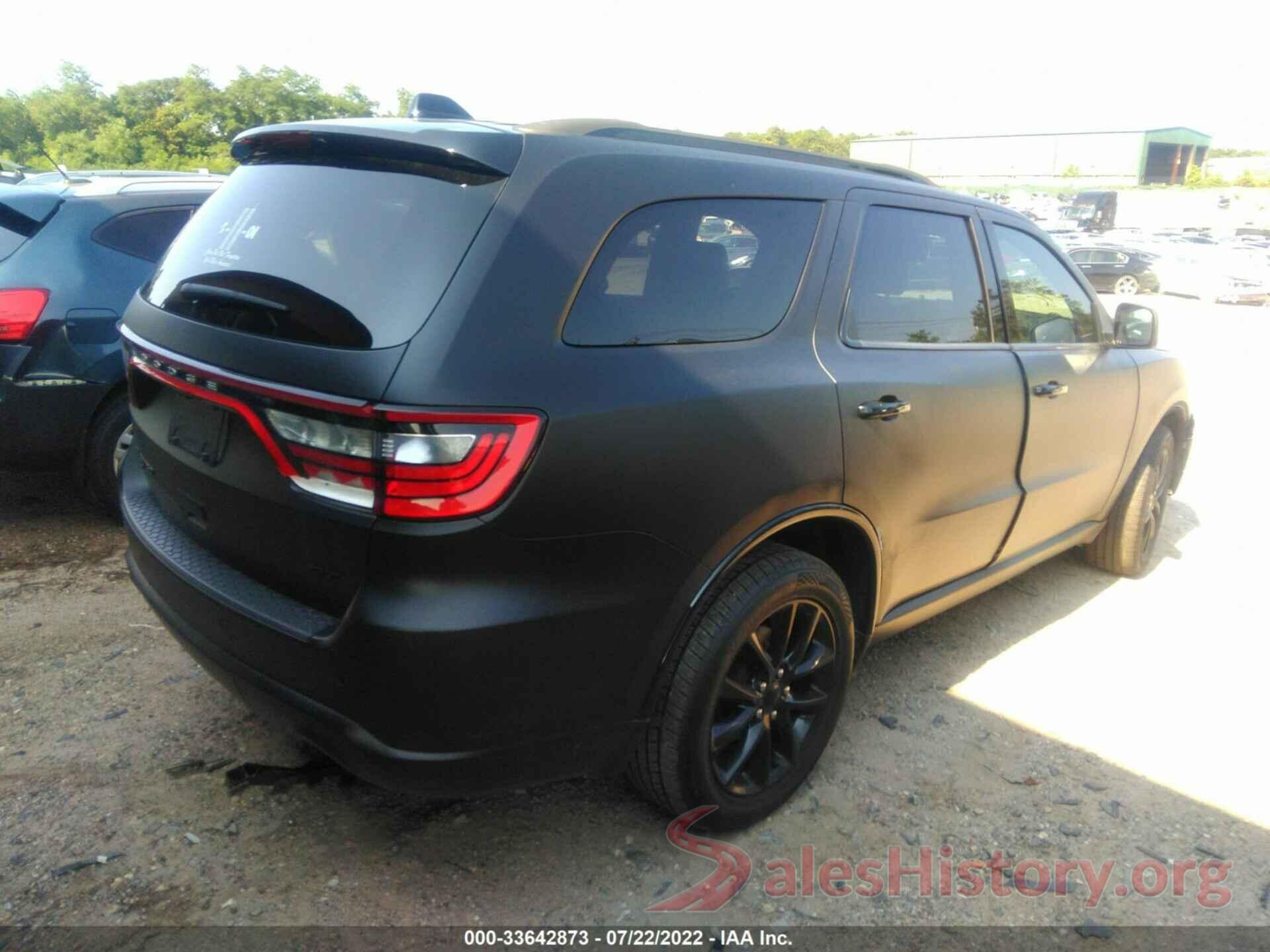 1C4RDJDG8HC907128 2017 DODGE DURANGO