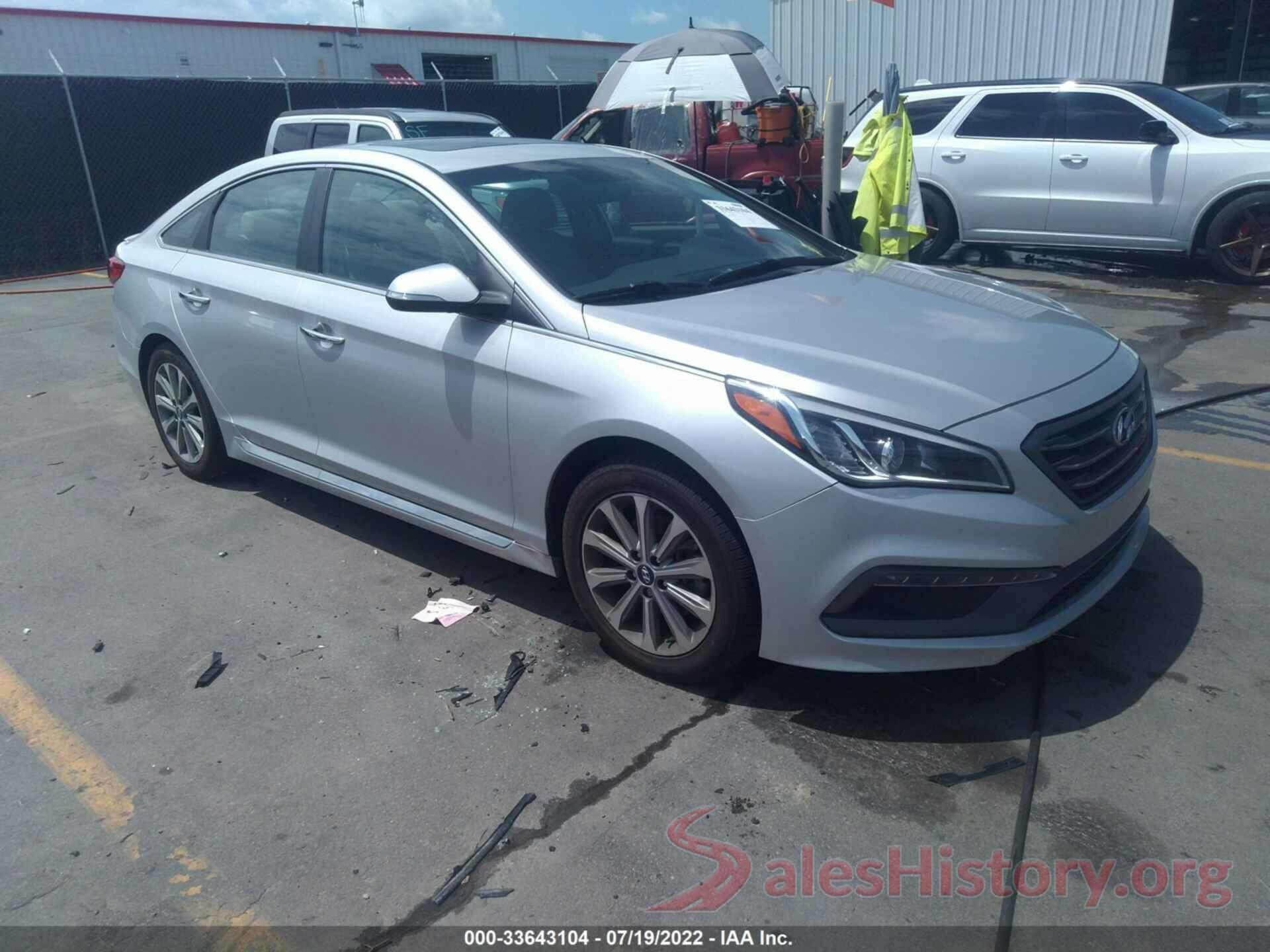 5NPE34AFXHH521541 2017 HYUNDAI SONATA