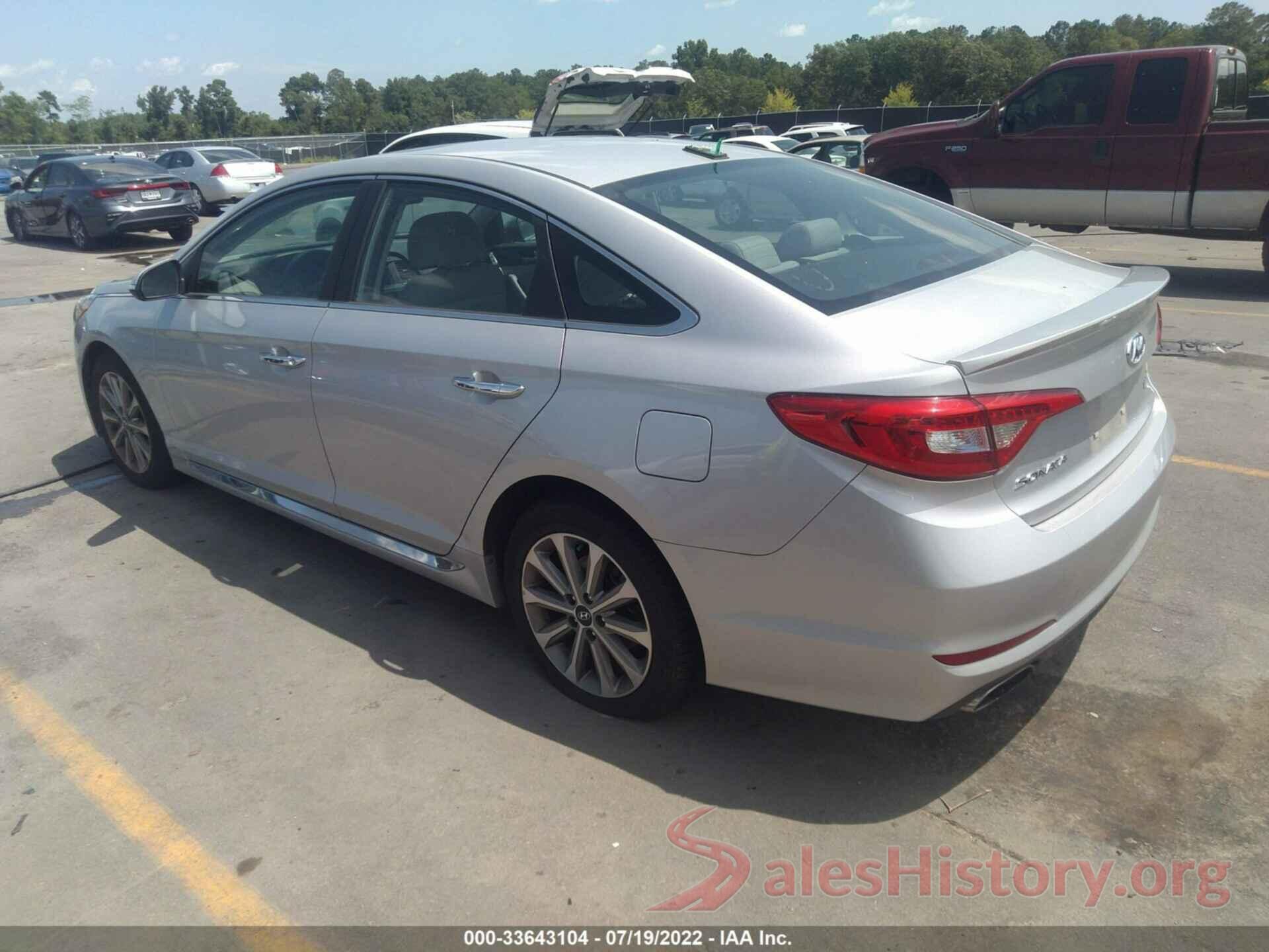 5NPE34AFXHH521541 2017 HYUNDAI SONATA