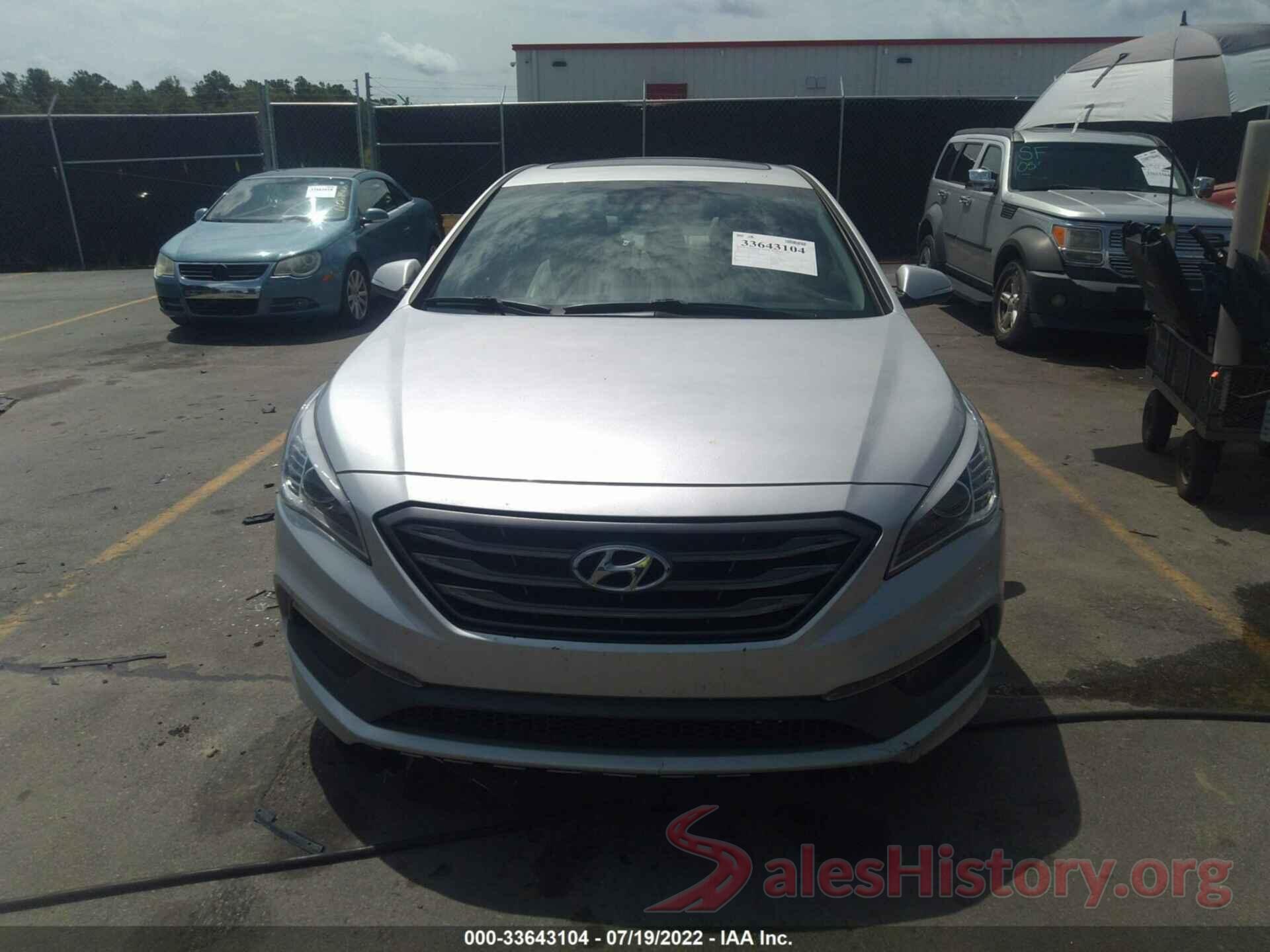 5NPE34AFXHH521541 2017 HYUNDAI SONATA