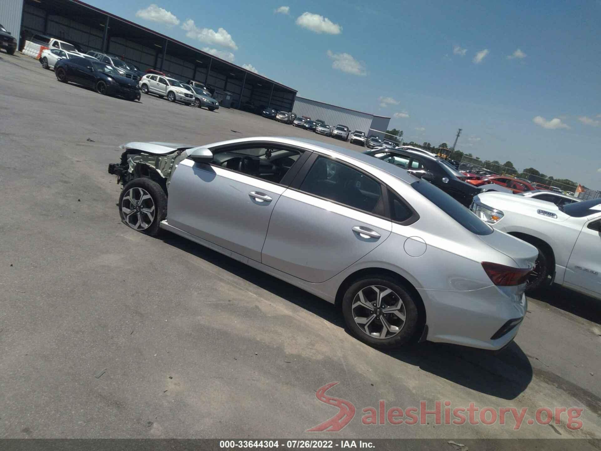 3KPF24AD2LE241180 2020 KIA FORTE