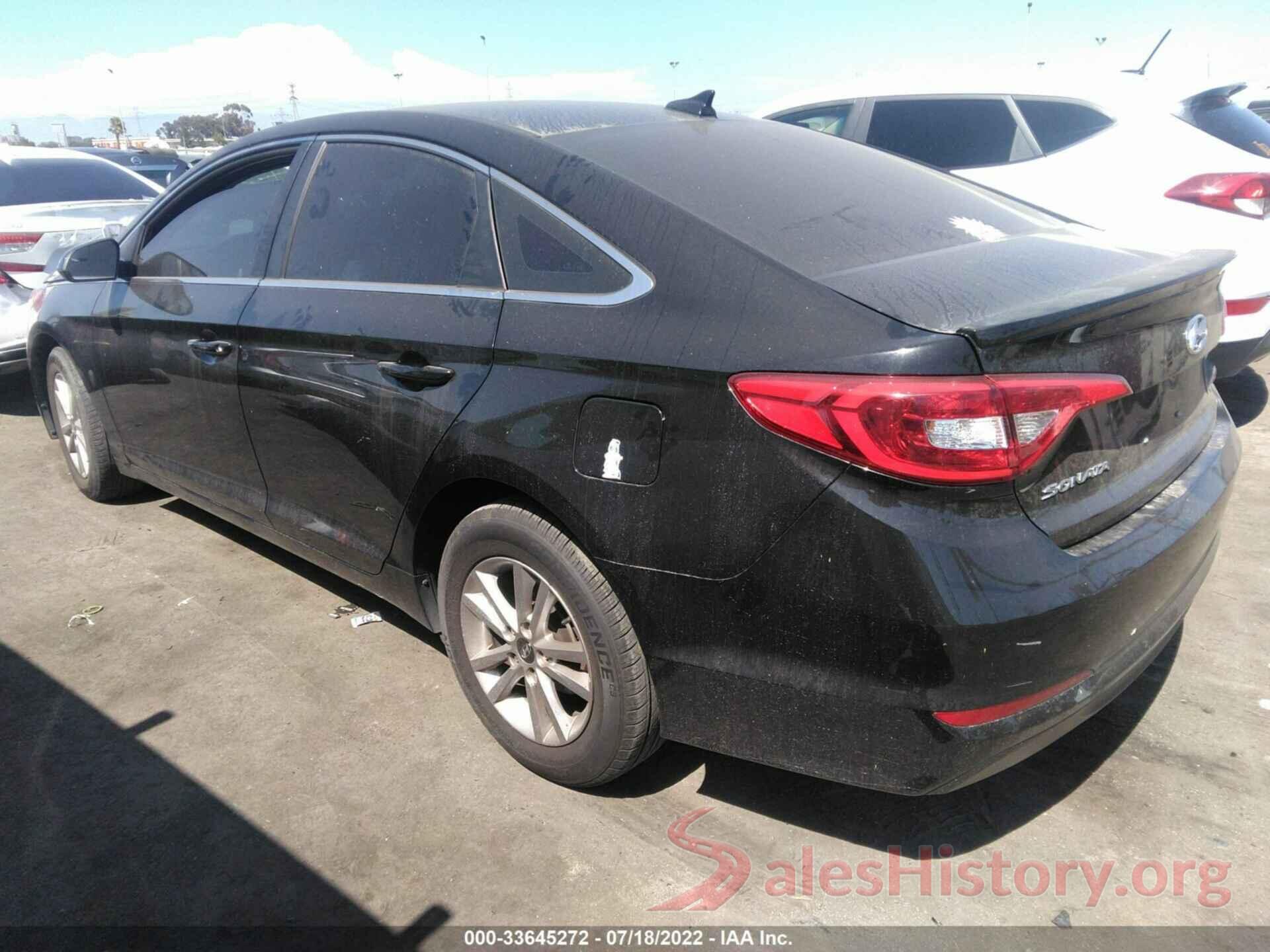 5NPE24AF6GH368500 2016 HYUNDAI SONATA