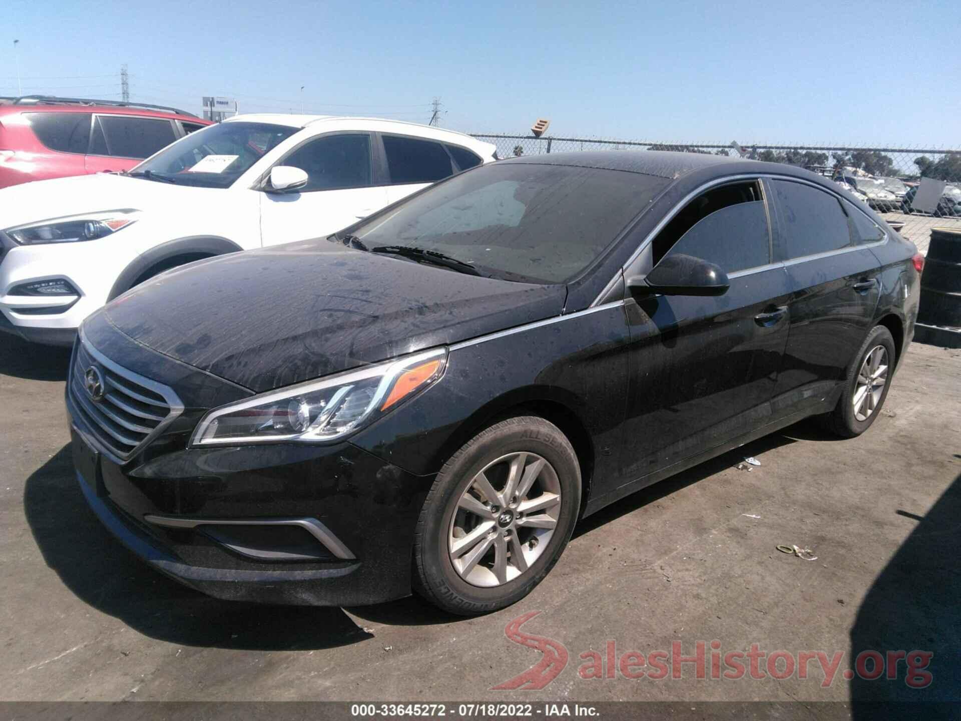 5NPE24AF6GH368500 2016 HYUNDAI SONATA