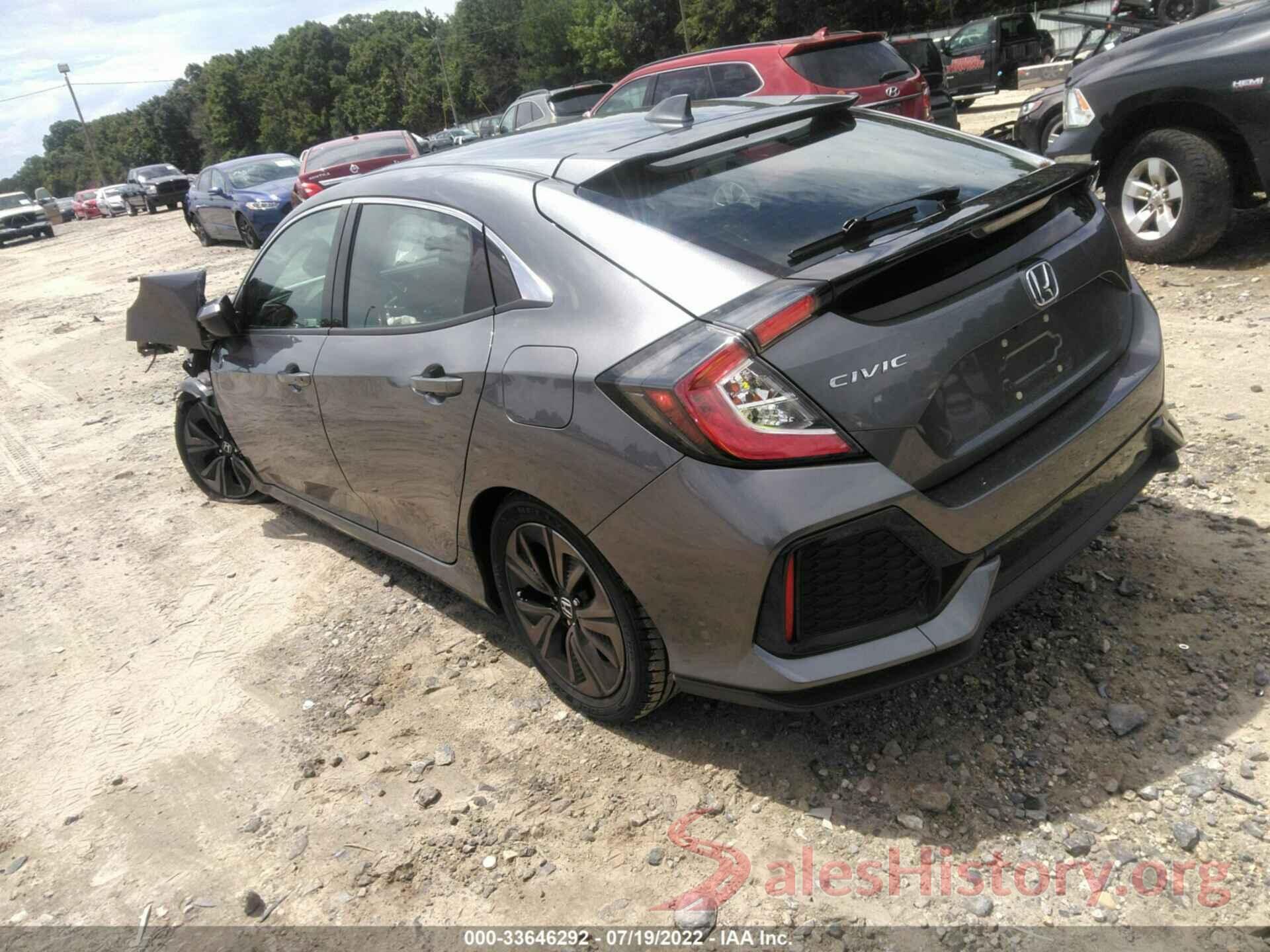 SHHFK7H59JU418829 2018 HONDA CIVIC HATCHBACK