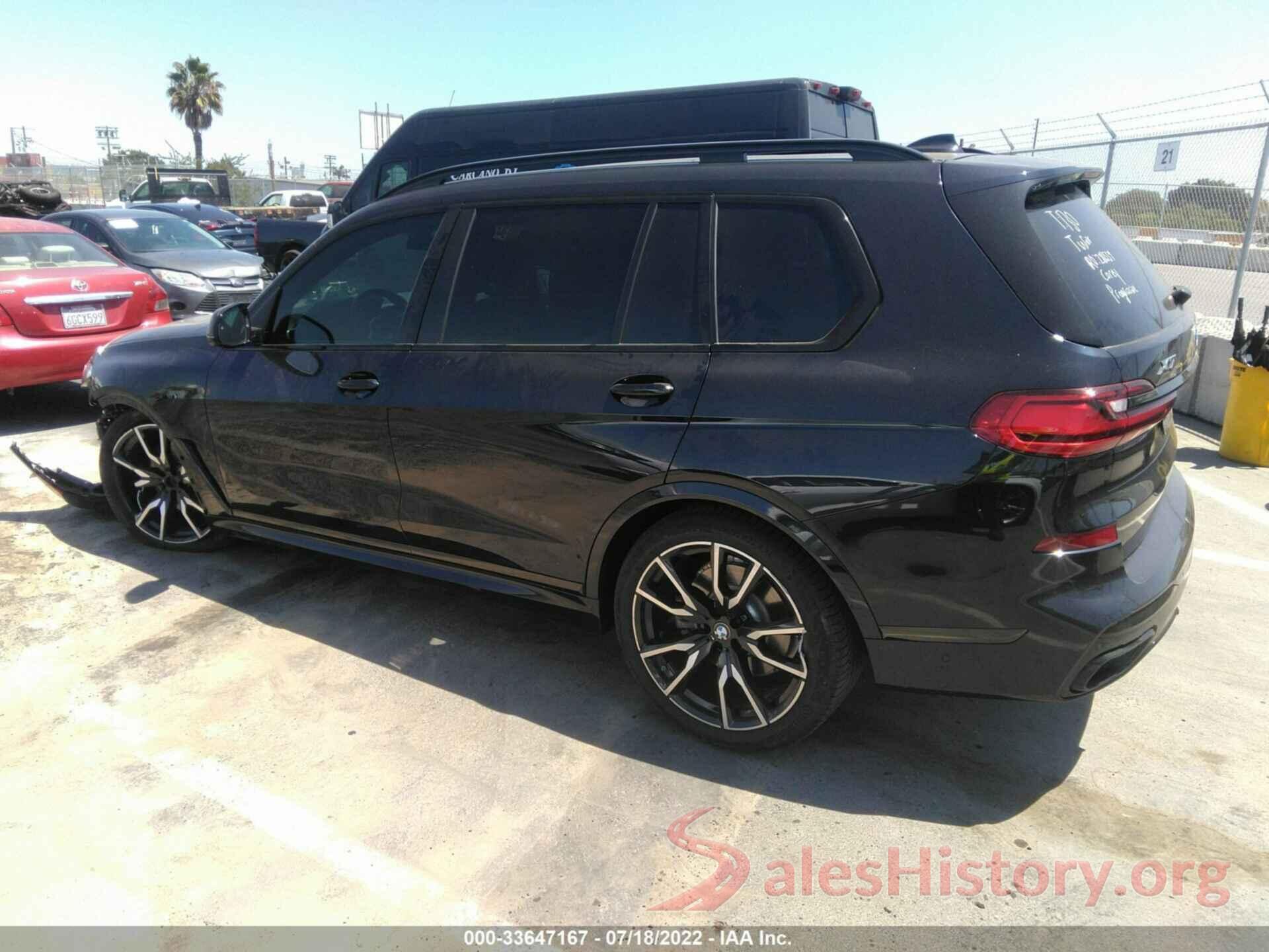 5UXCW2C06L0E74432 2020 BMW X7