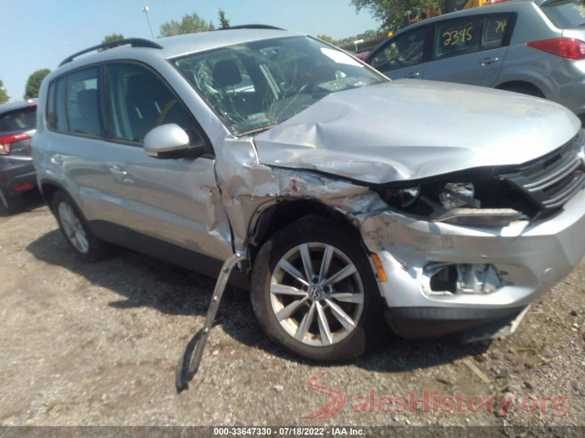 WVGBV7AX3HK047890 2017 VOLKSWAGEN TIGUAN