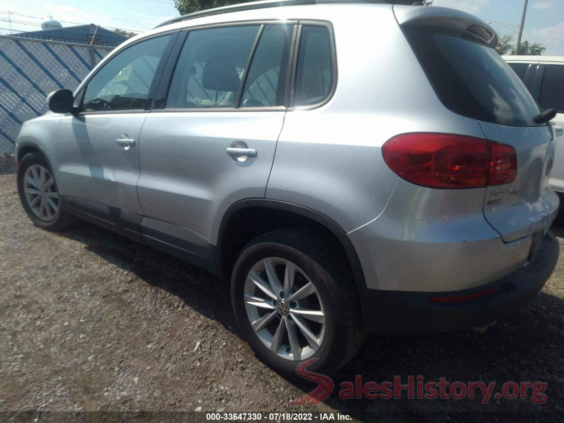 WVGBV7AX3HK047890 2017 VOLKSWAGEN TIGUAN