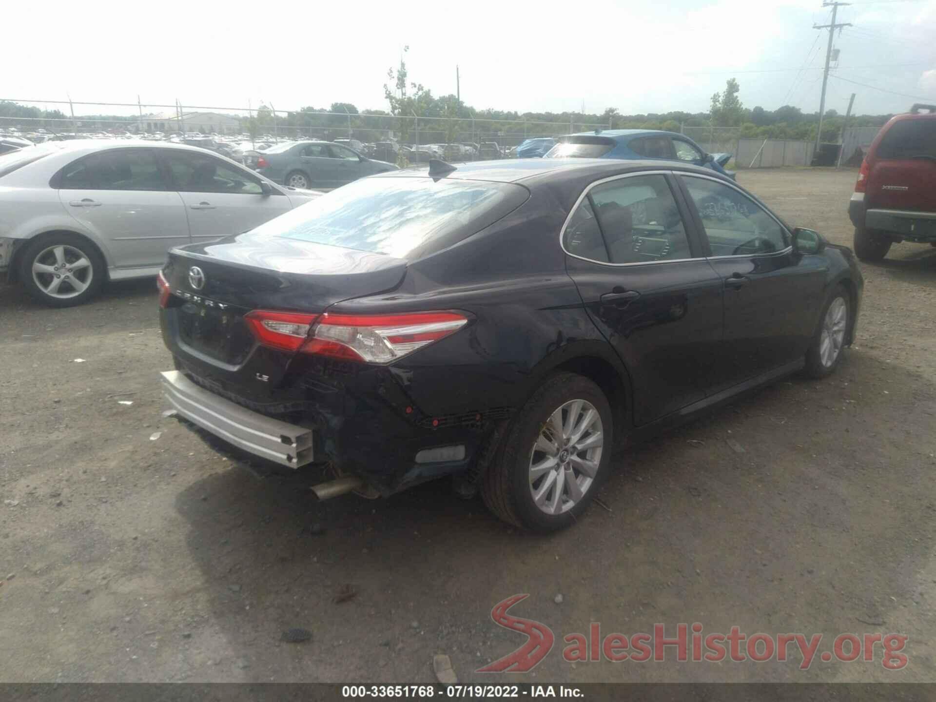 4T1B11HK9KU274399 2019 TOYOTA CAMRY