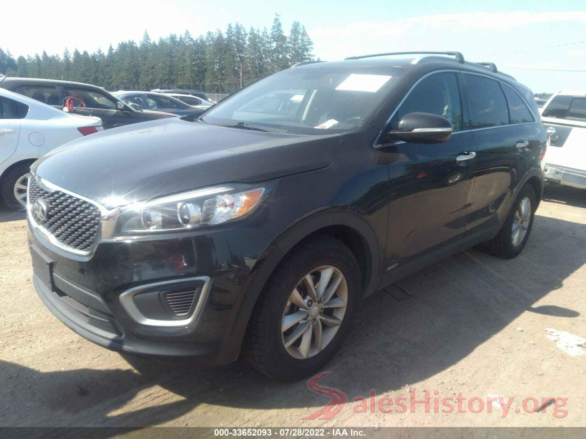 5XYPGDA36HG294259 2017 KIA SORENTO