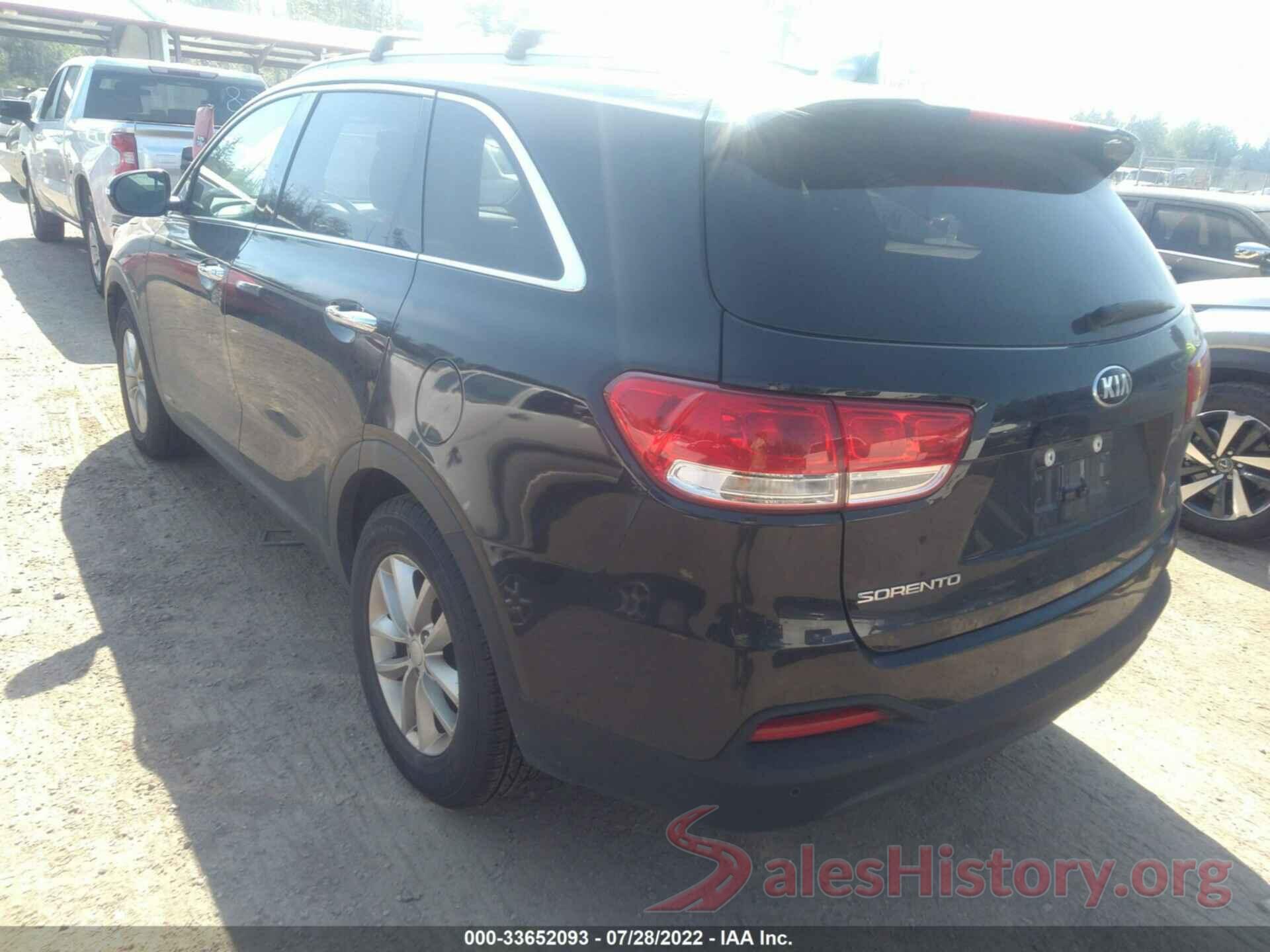 5XYPGDA36HG294259 2017 KIA SORENTO