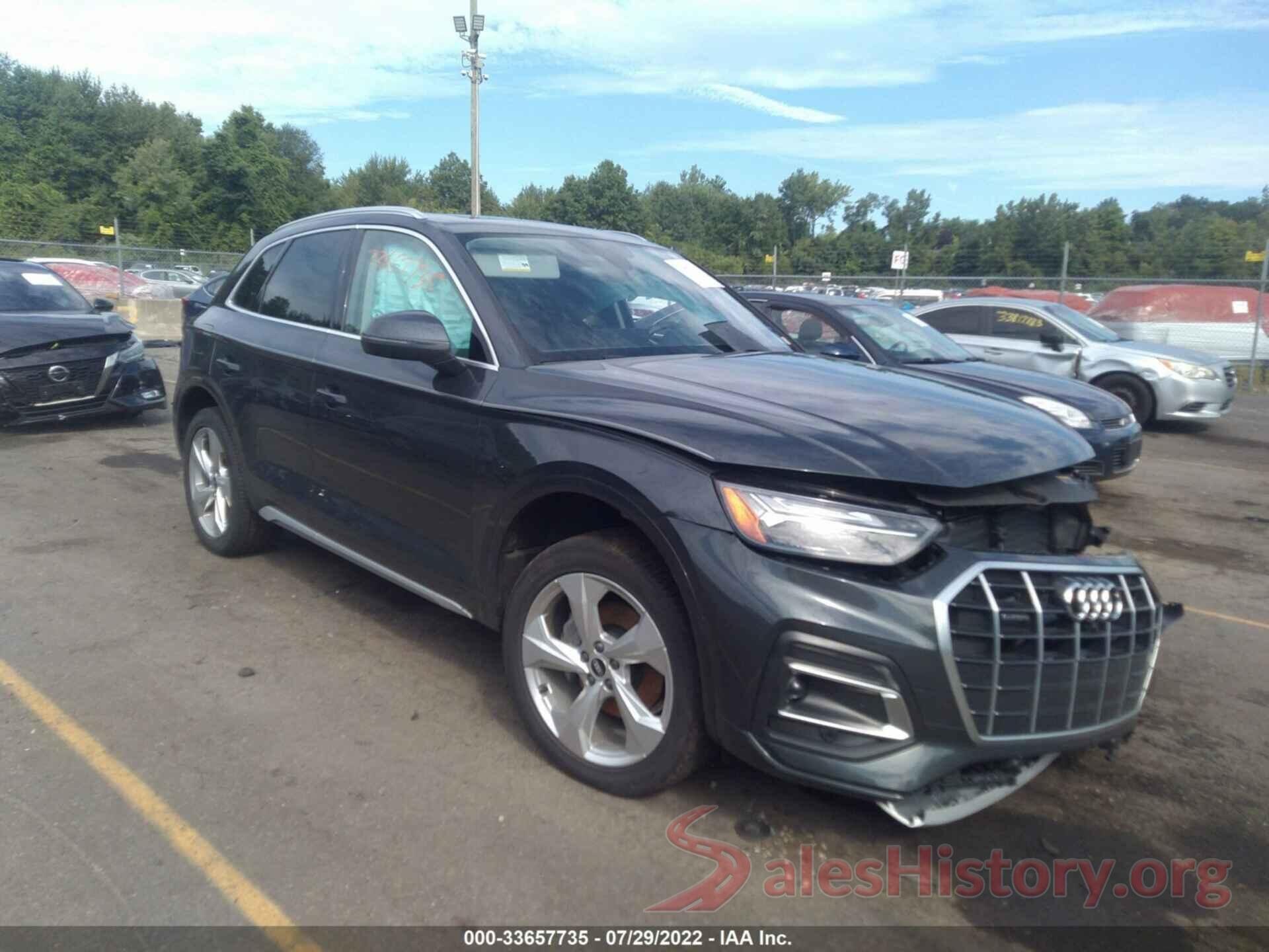 WA1BAAFY6M2138039 2021 AUDI Q5