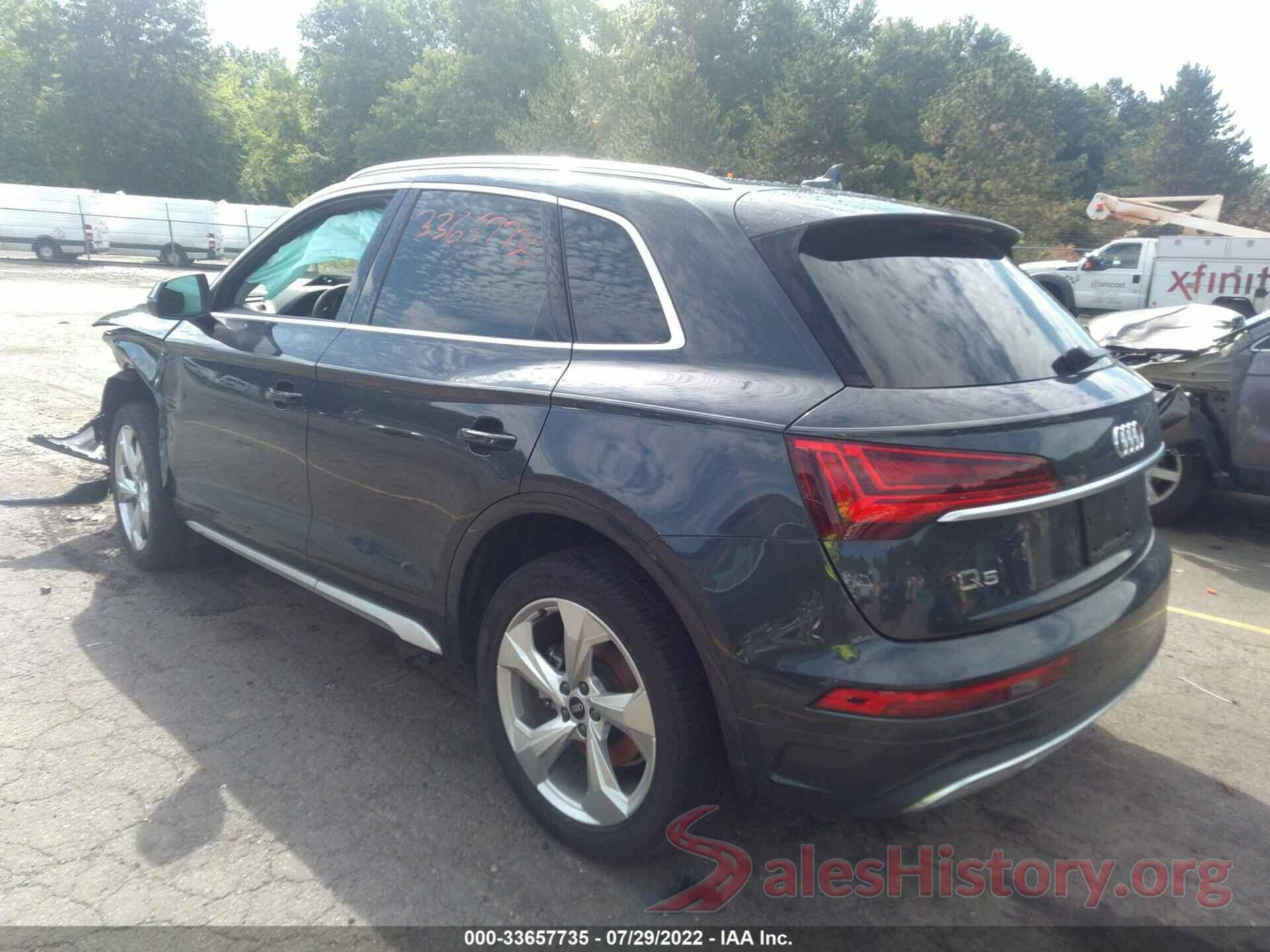 WA1BAAFY6M2138039 2021 AUDI Q5