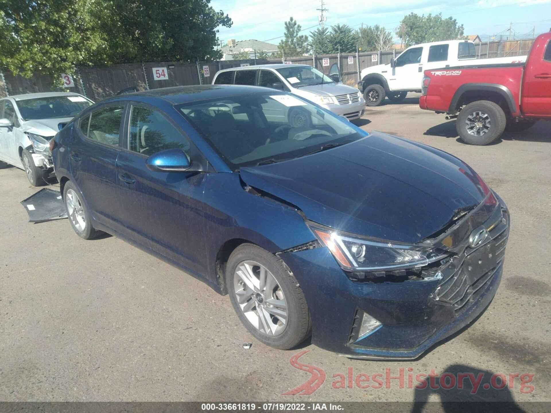 5NPD84LF4LH557888 2020 HYUNDAI ELANTRA