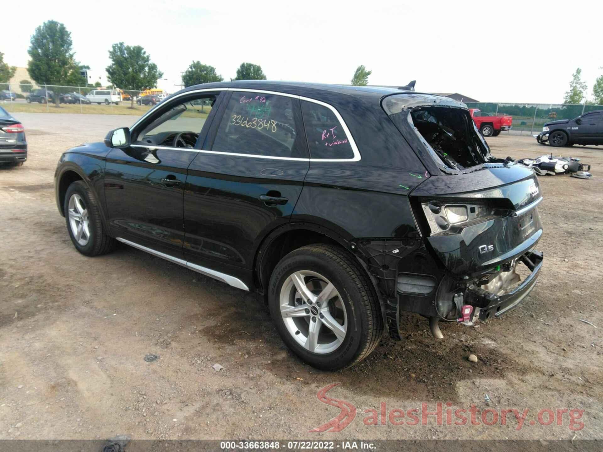 WA1AAAFYXM2078567 2021 AUDI Q5