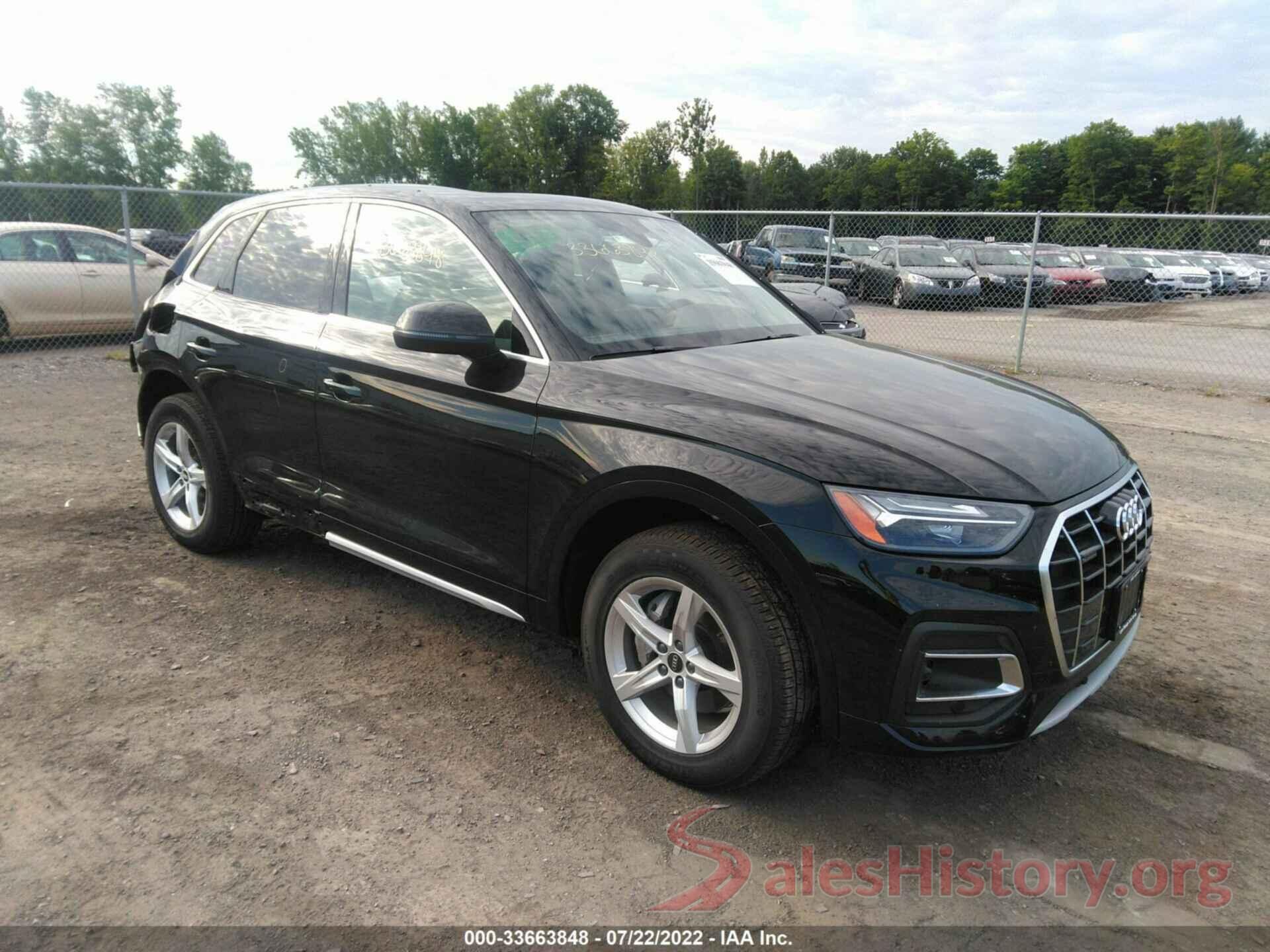 WA1AAAFYXM2078567 2021 AUDI Q5