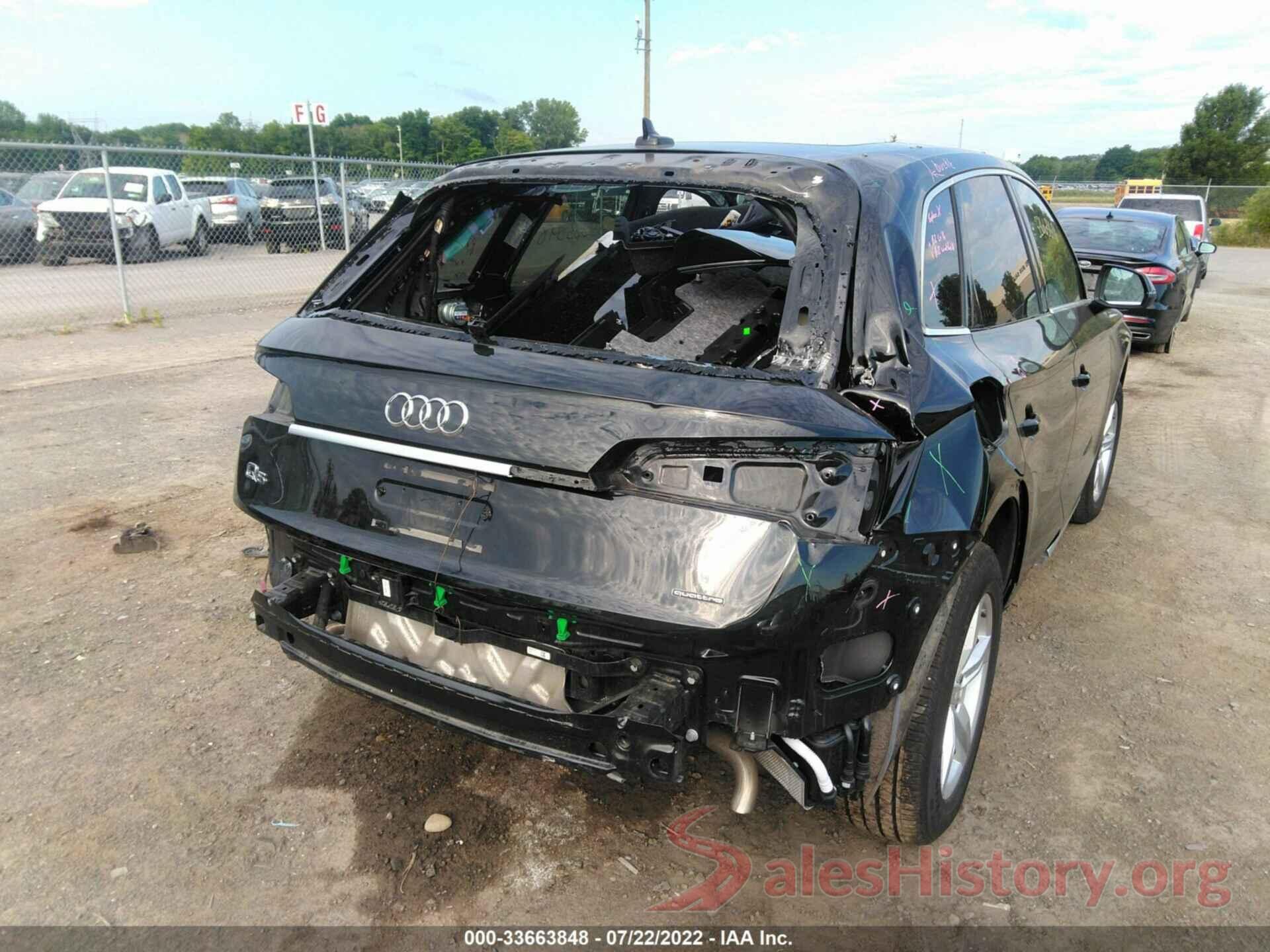 WA1AAAFYXM2078567 2021 AUDI Q5