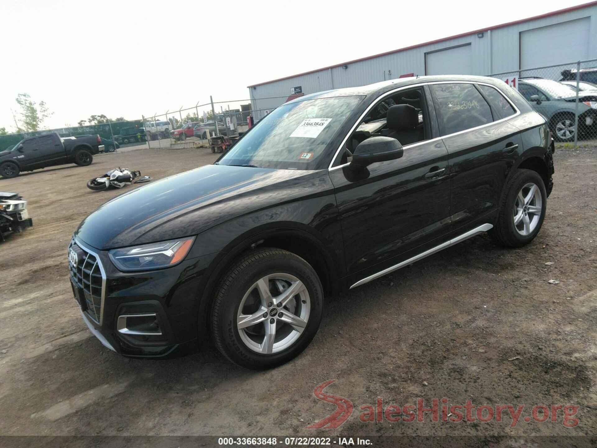 WA1AAAFYXM2078567 2021 AUDI Q5