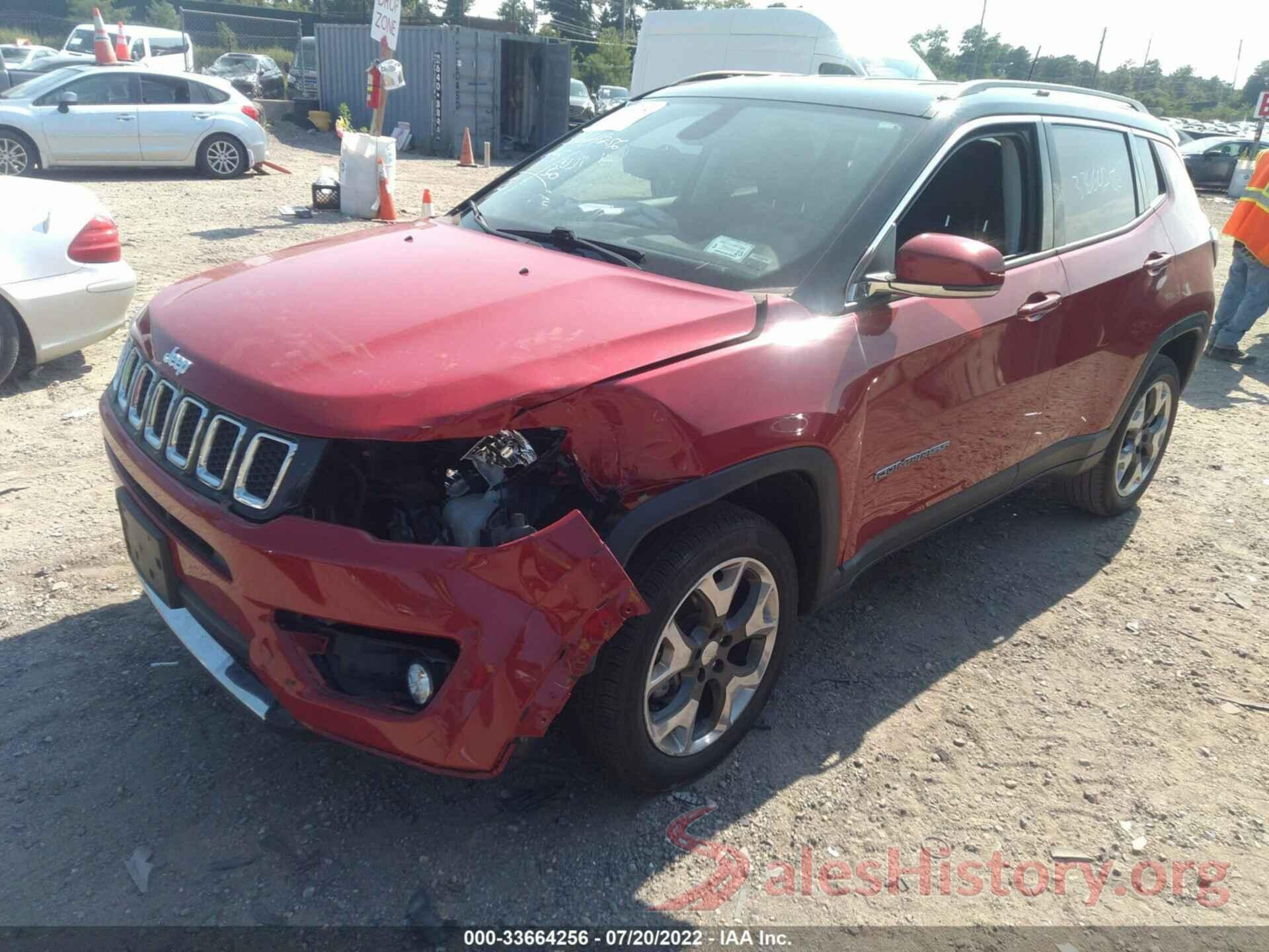 3C4NJDCB6KT645832 2019 JEEP COMPASS