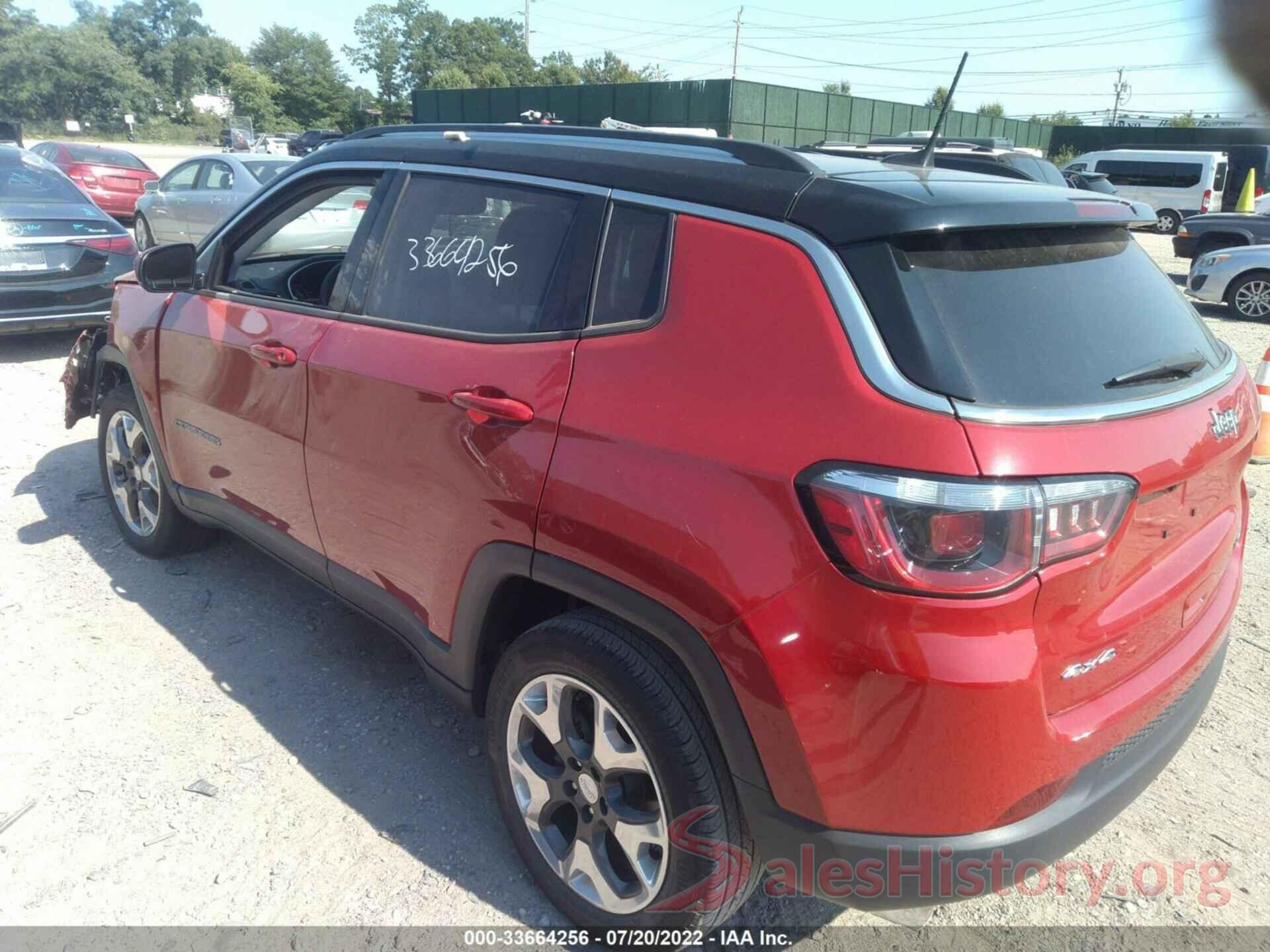 3C4NJDCB6KT645832 2019 JEEP COMPASS