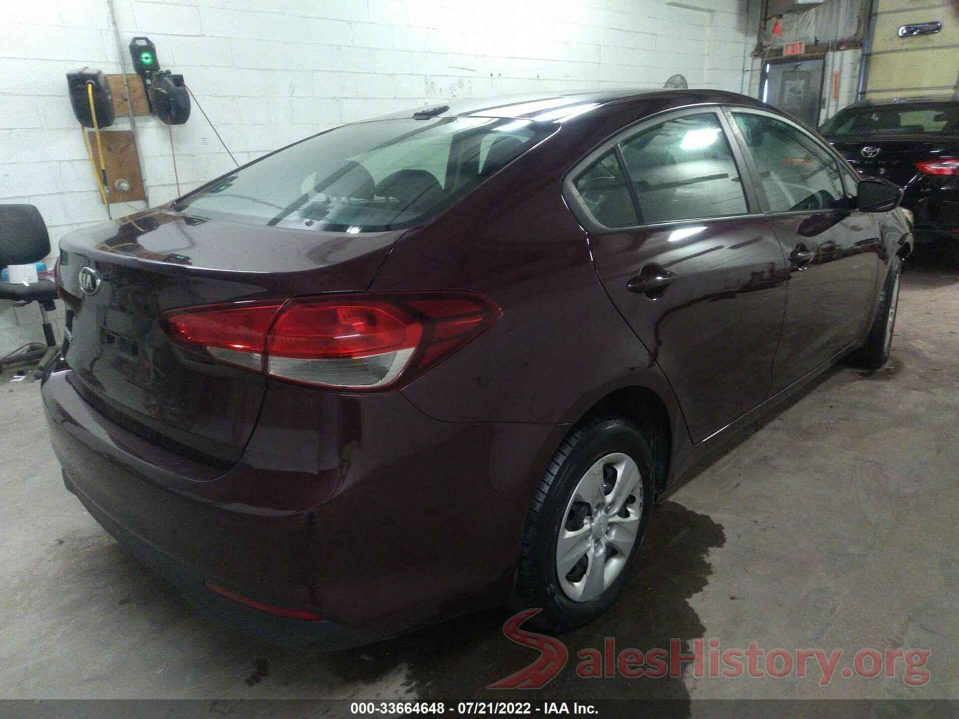 3KPFK4A73HE149772 2017 KIA FORTE