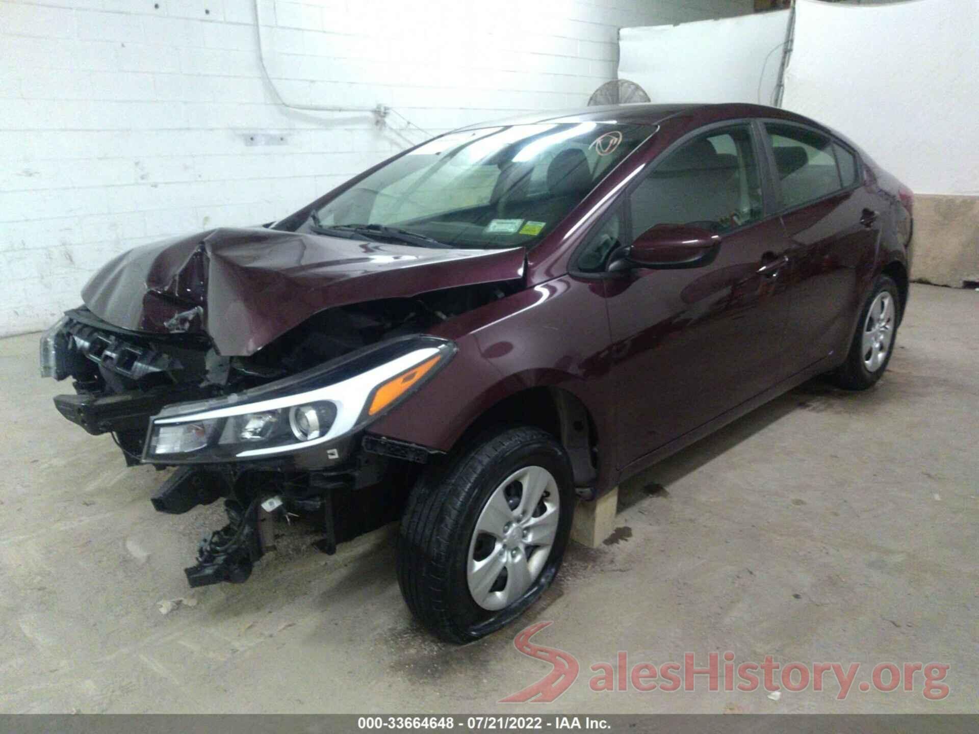 3KPFK4A73HE149772 2017 KIA FORTE