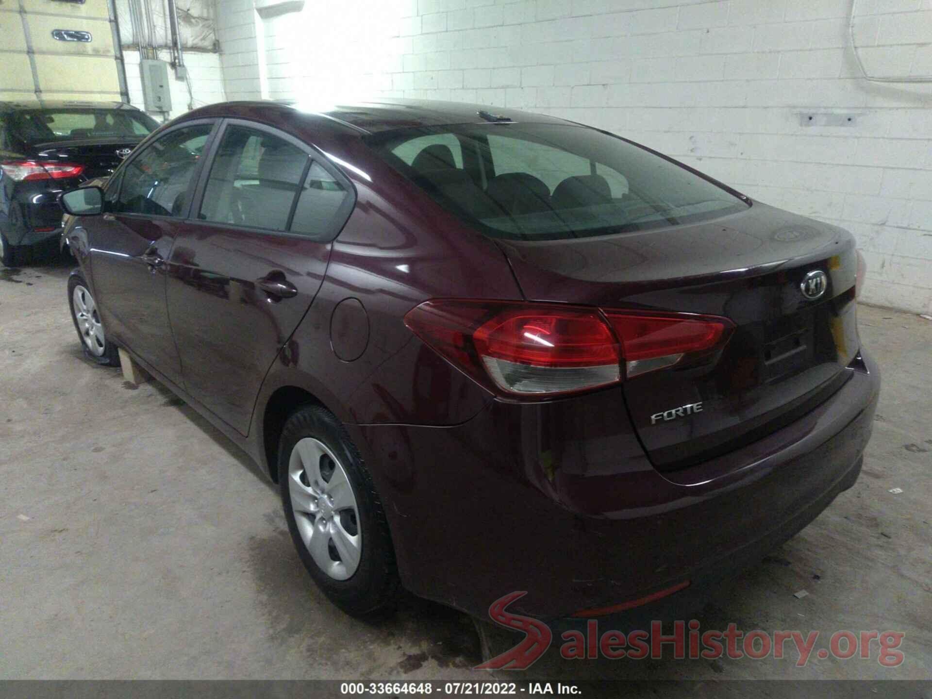 3KPFK4A73HE149772 2017 KIA FORTE