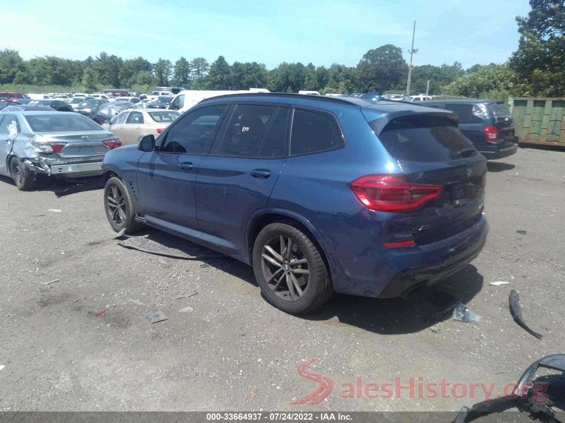 5UXTS3C56K0Z09118 2019 BMW X3