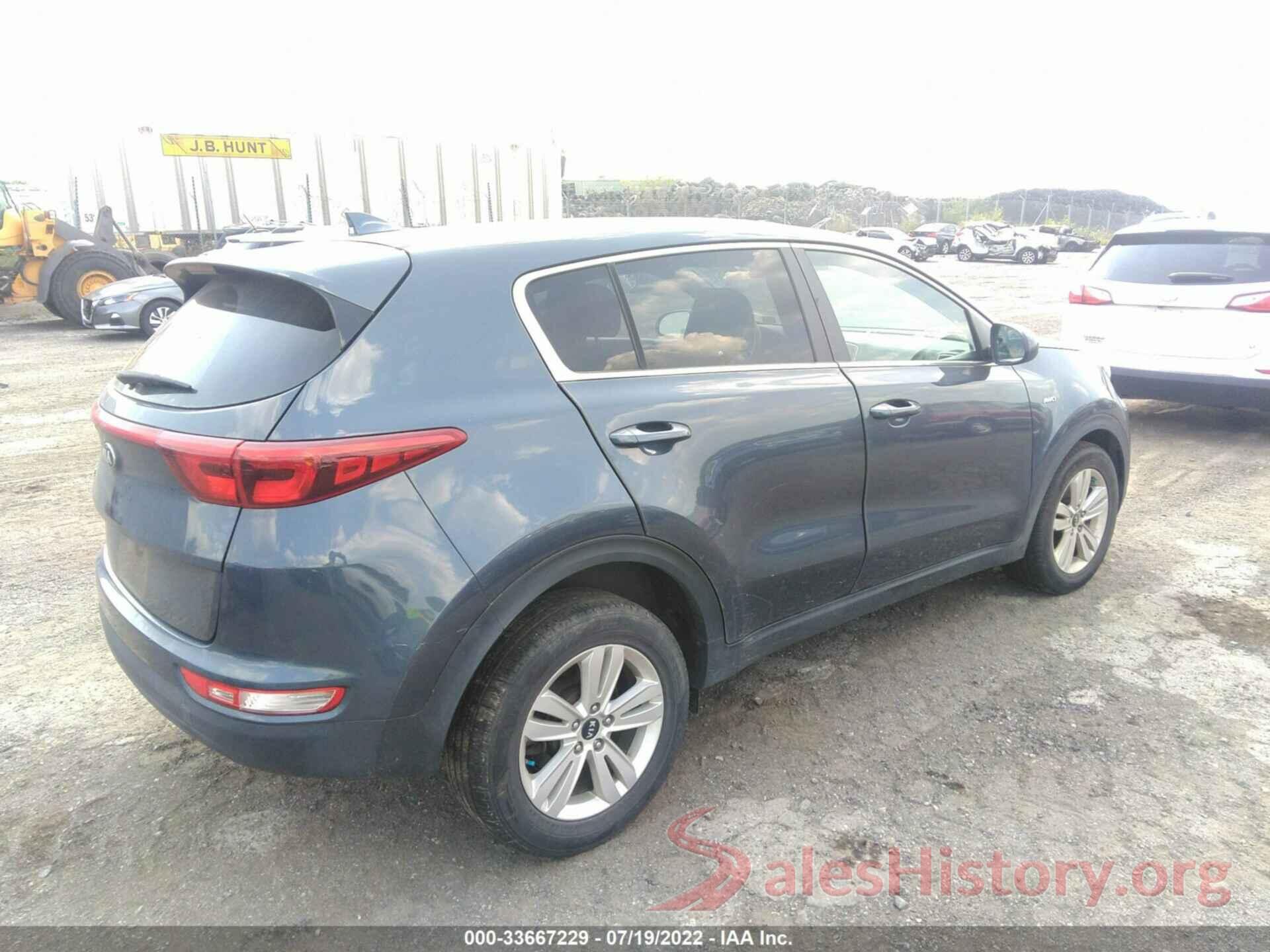 KNDPMCAC0K7537801 2019 KIA SPORTAGE