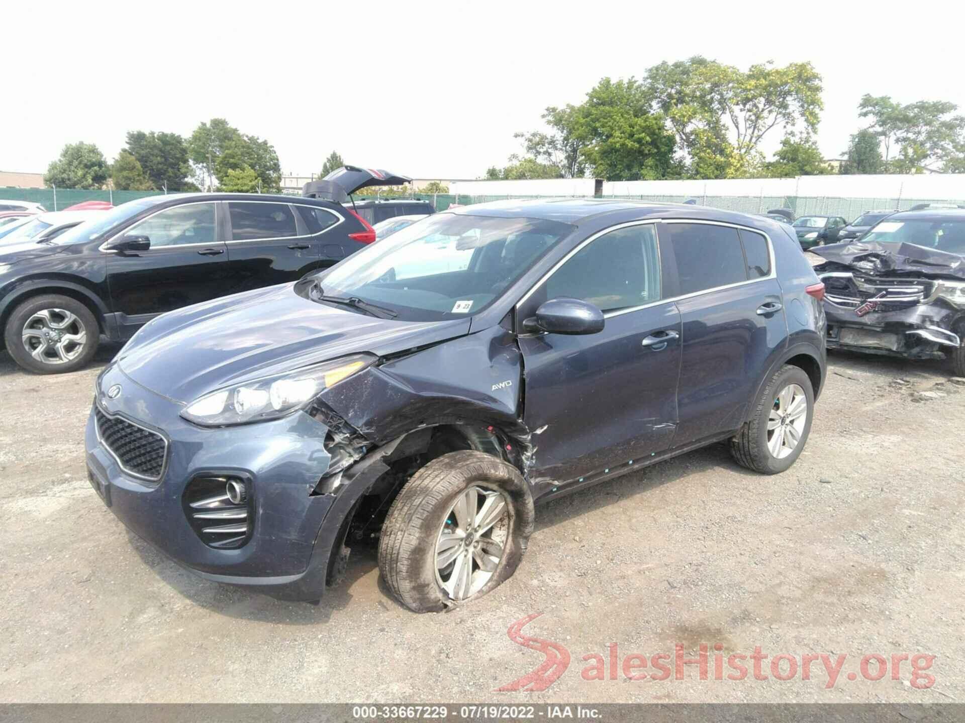 KNDPMCAC0K7537801 2019 KIA SPORTAGE