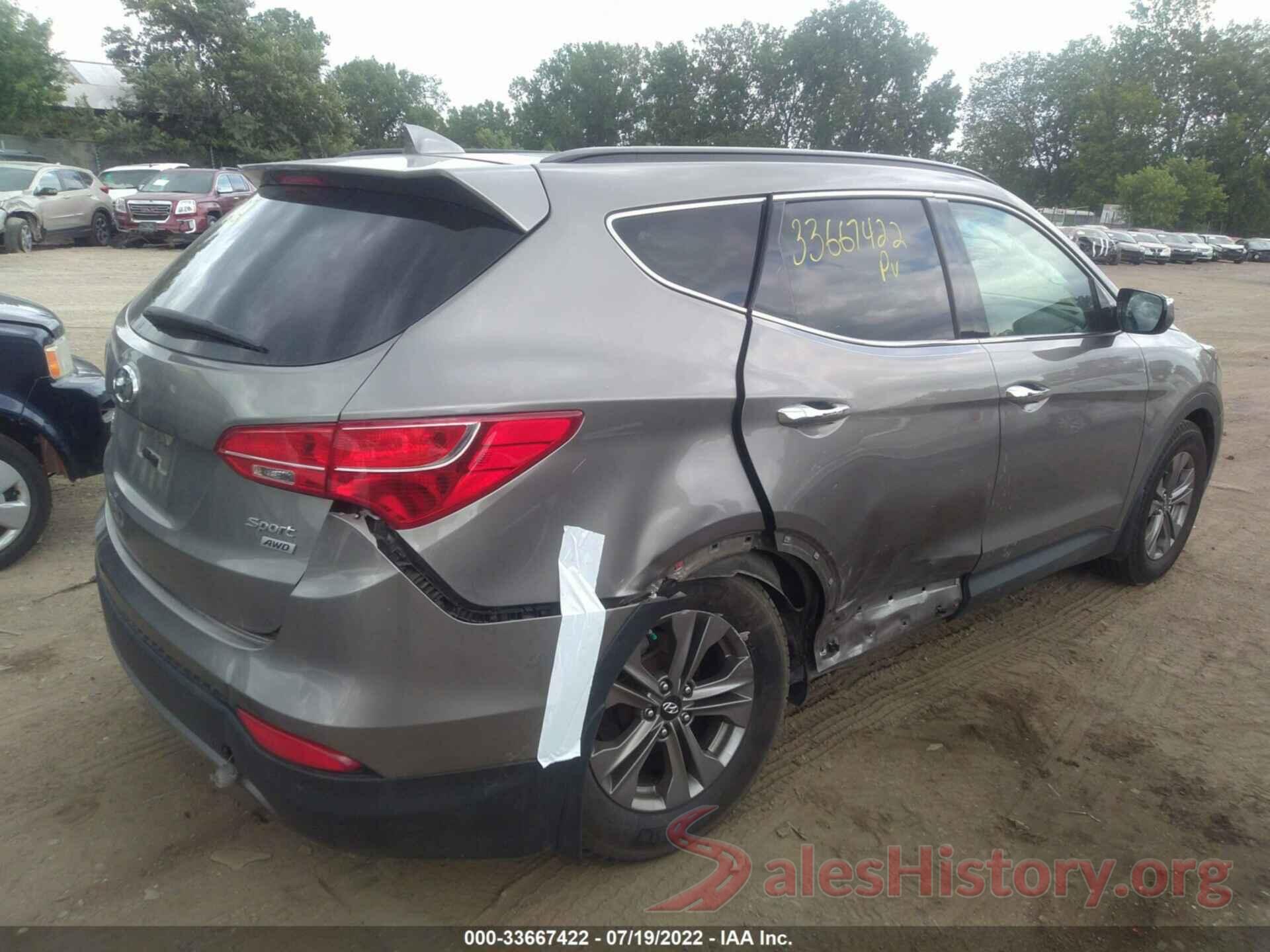 5XYZUDLB5FG267850 2015 HYUNDAI SANTA FE SPORT