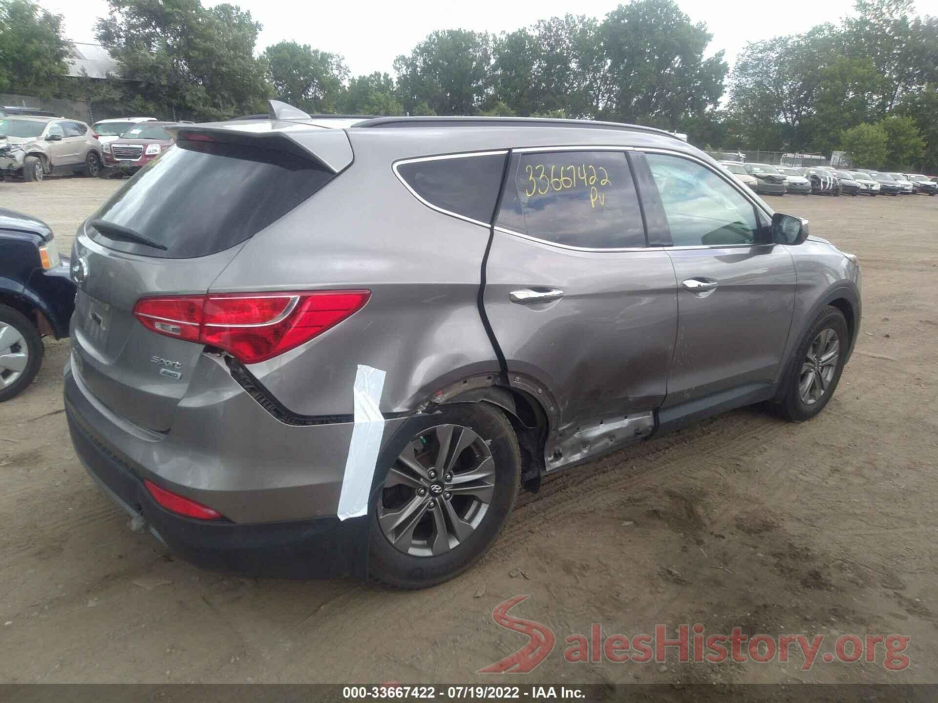 5XYZUDLB5FG267850 2015 HYUNDAI SANTA FE SPORT