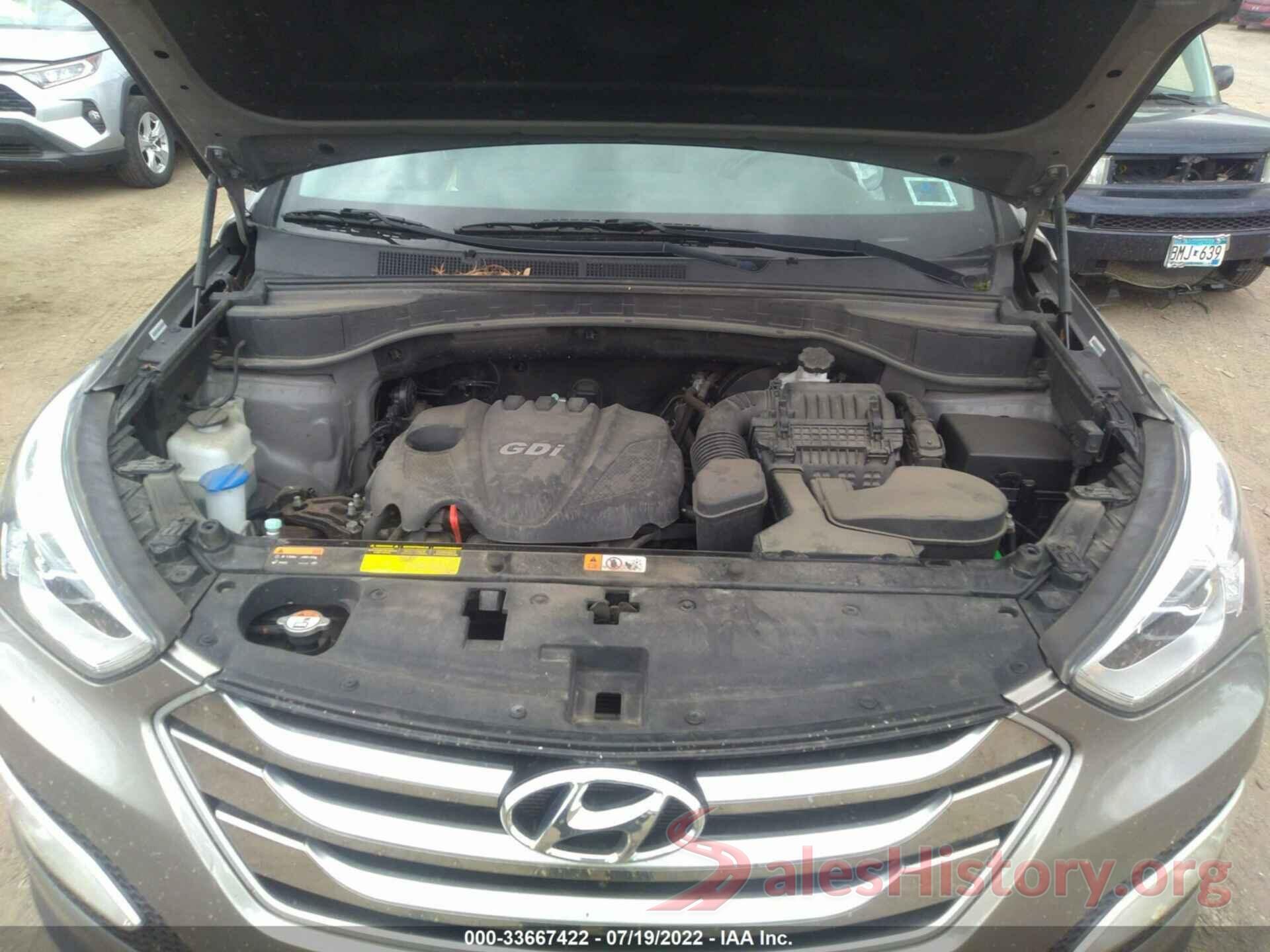 5XYZUDLB5FG267850 2015 HYUNDAI SANTA FE SPORT