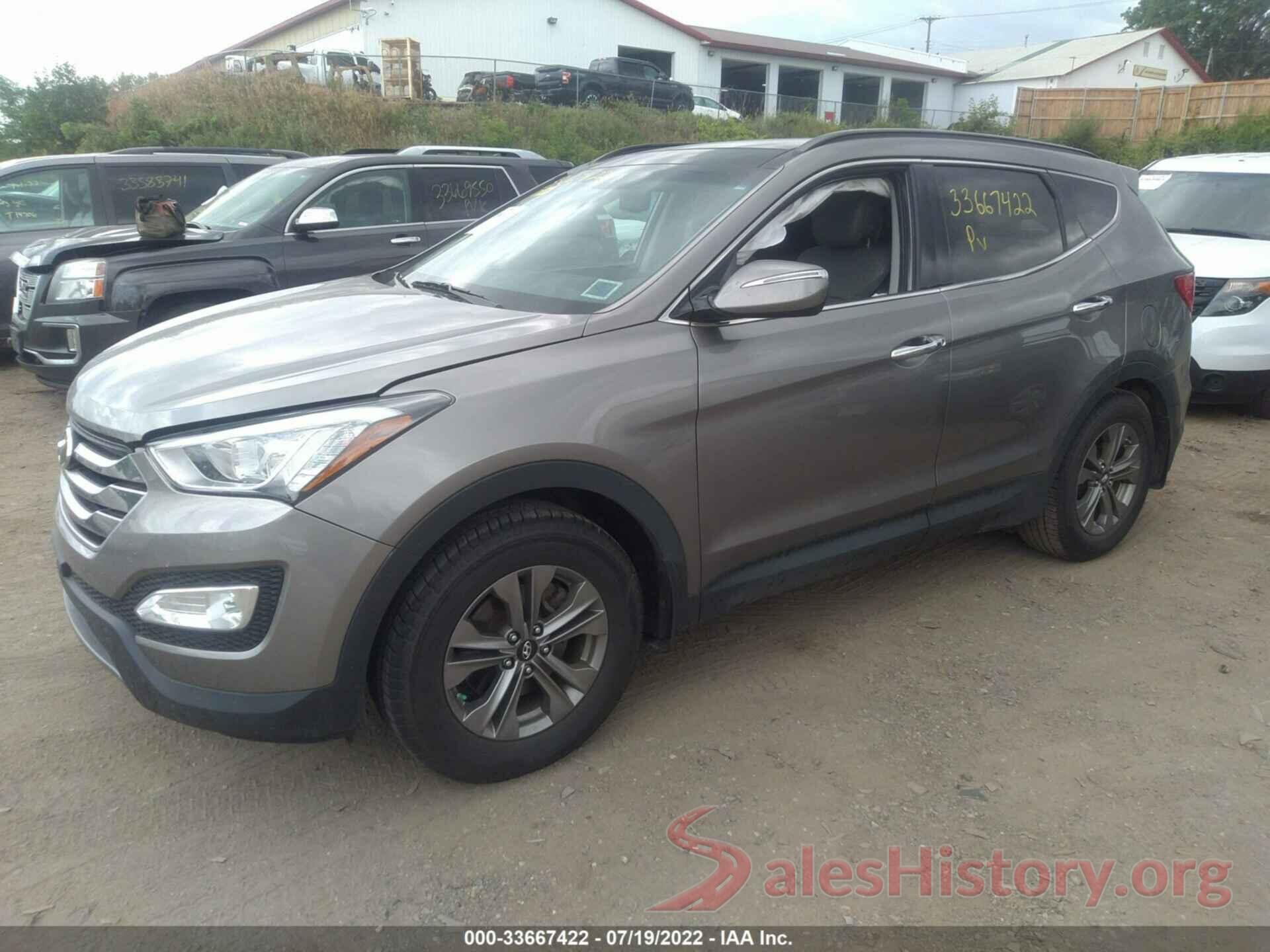 5XYZUDLB5FG267850 2015 HYUNDAI SANTA FE SPORT