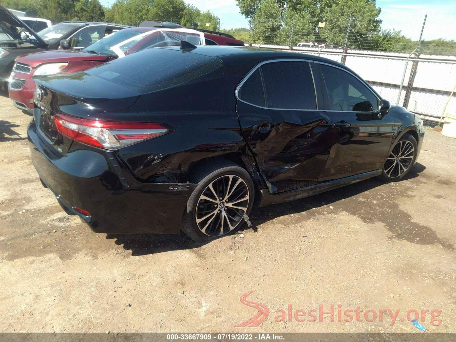 4T1B11HK4KU693017 2019 TOYOTA CAMRY