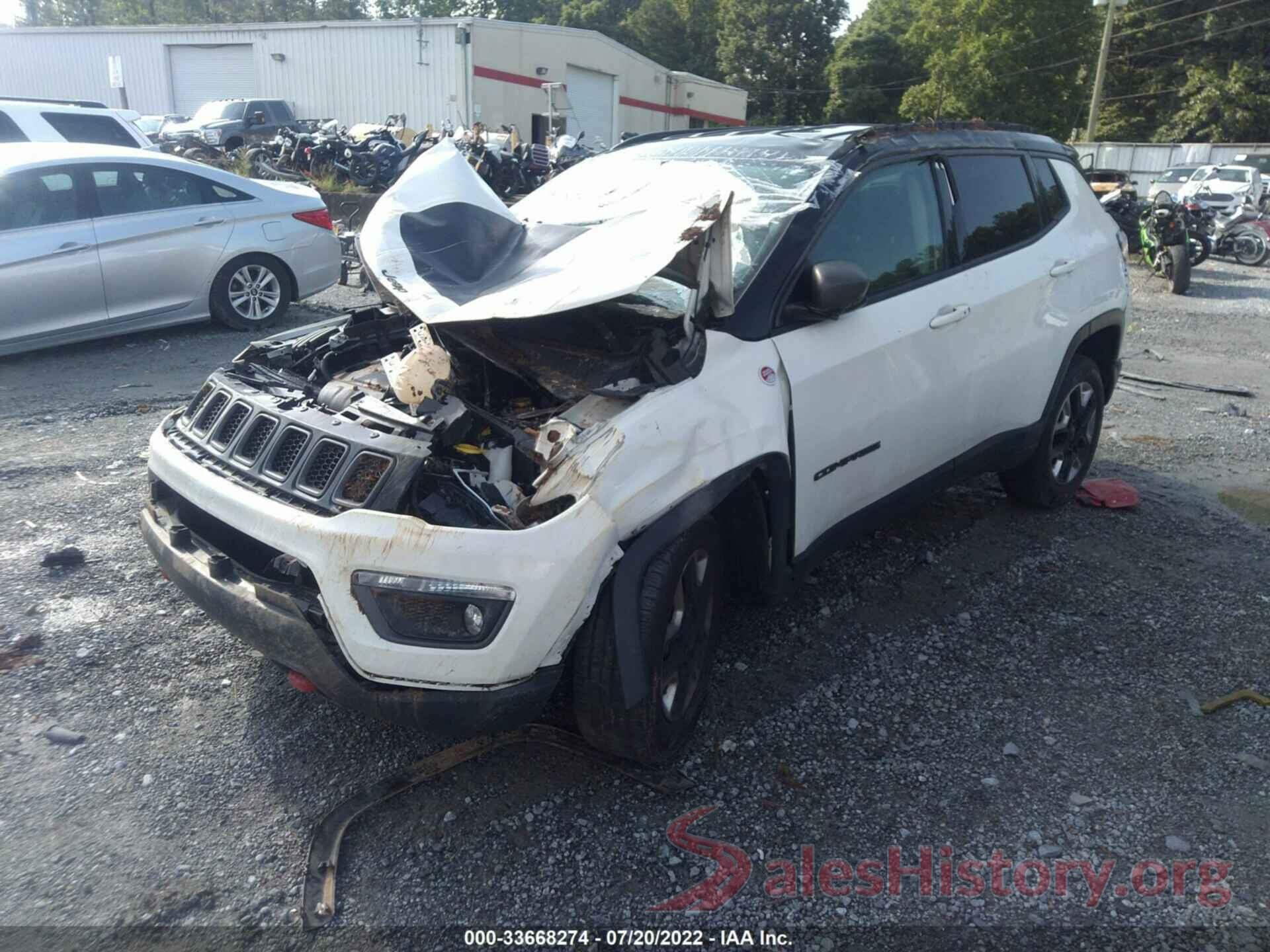 3C4NJDDB7JT162959 2018 JEEP COMPASS