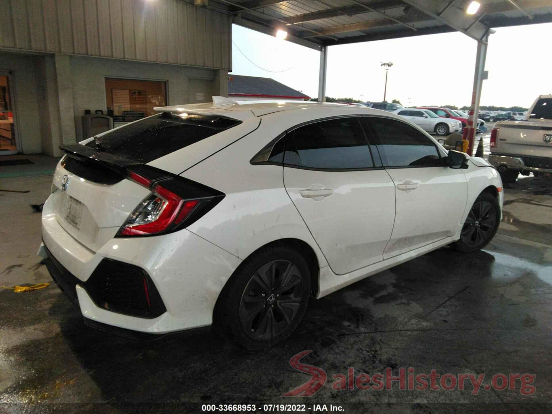 SHHFK7H76JU234644 2018 HONDA CIVIC HATCHBACK