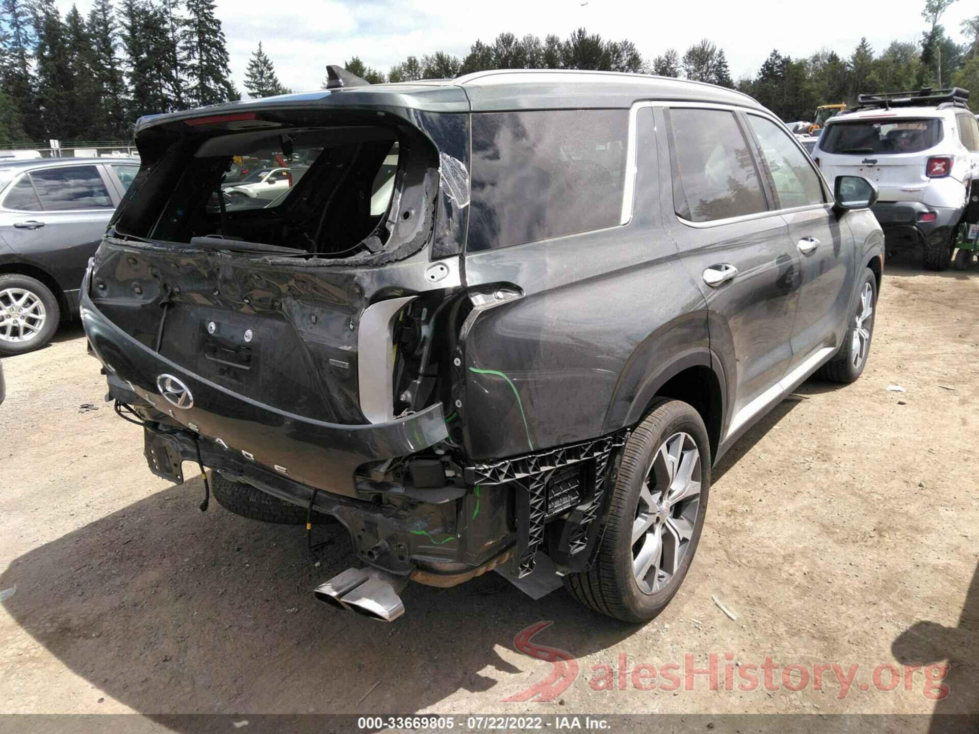 KM8R4DHE3MU287458 2021 HYUNDAI PALISADE