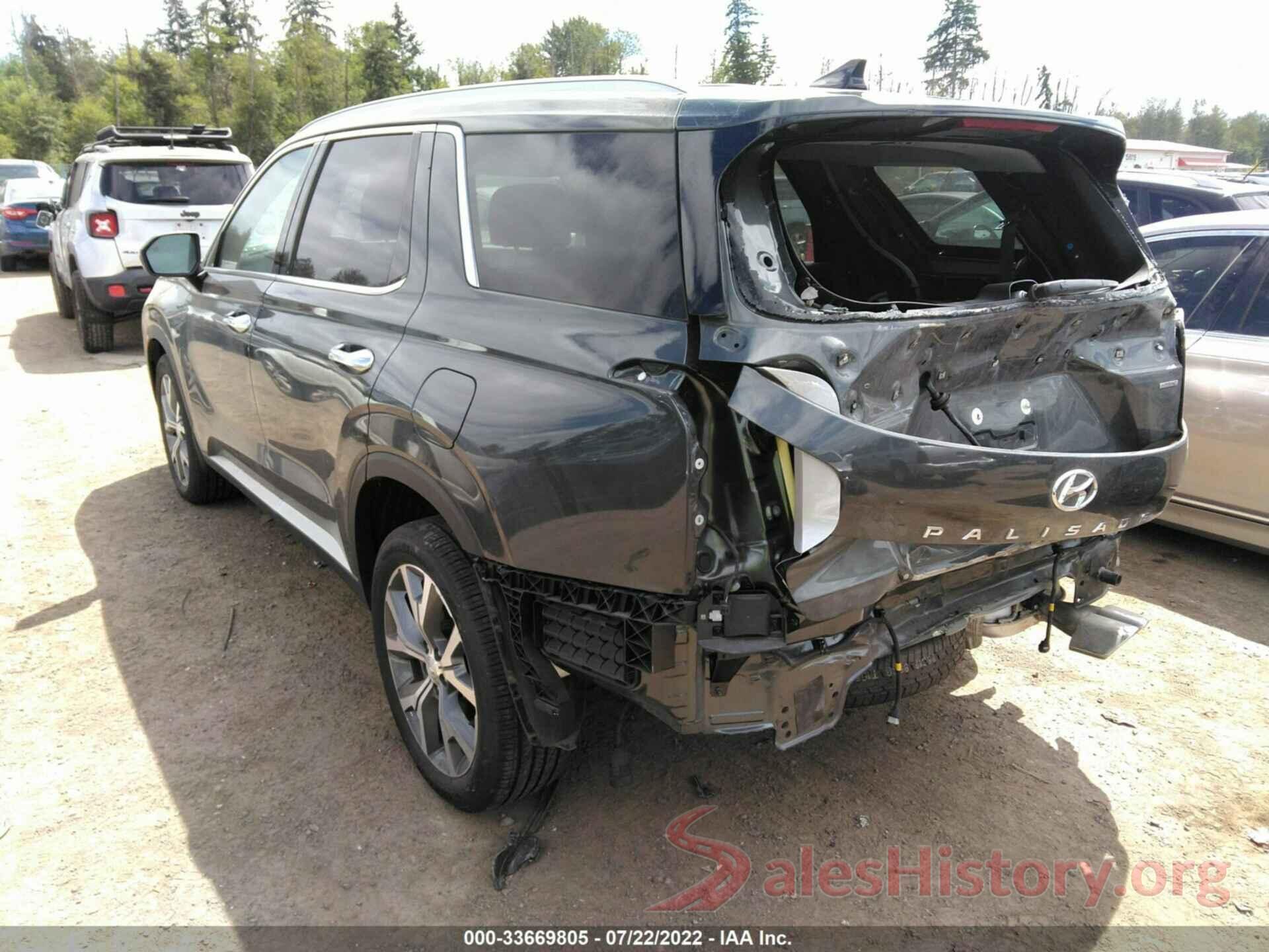 KM8R4DHE3MU287458 2021 HYUNDAI PALISADE