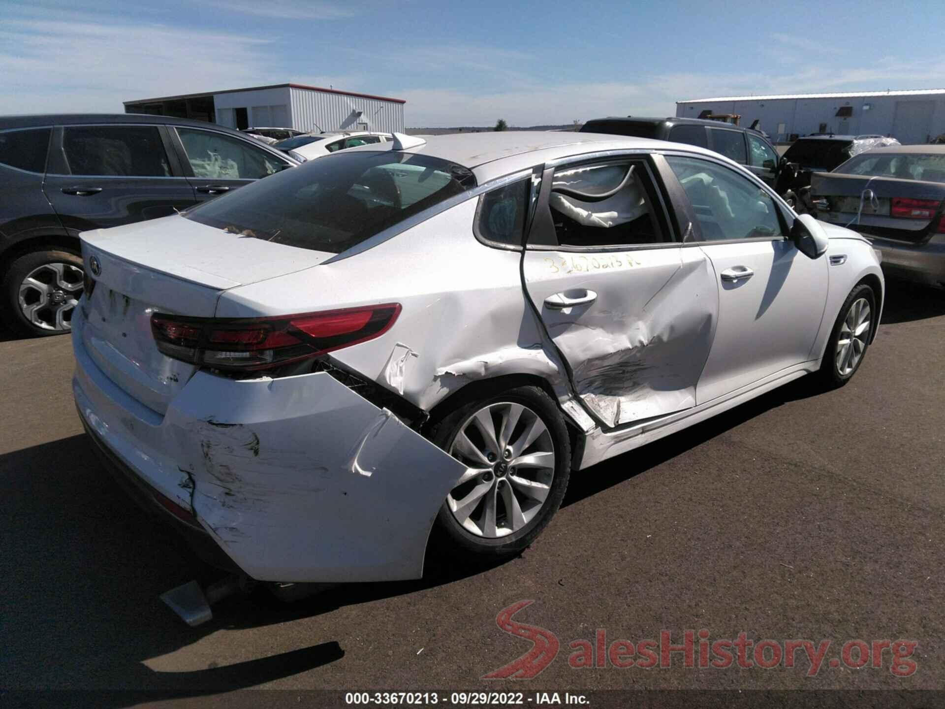 5XXGT4L3XJG201116 2018 KIA OPTIMA