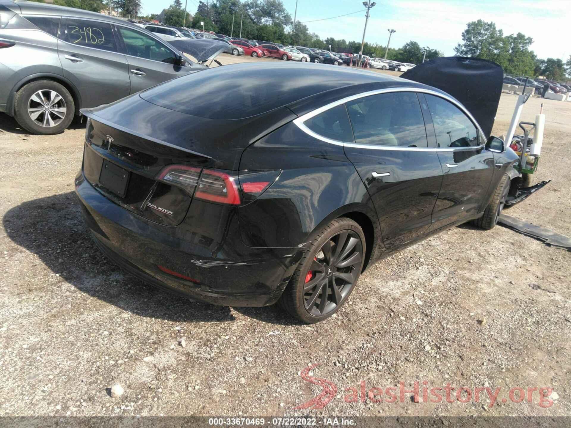 5YJ3E1EC2LF774960 2020 TESLA MODEL 3