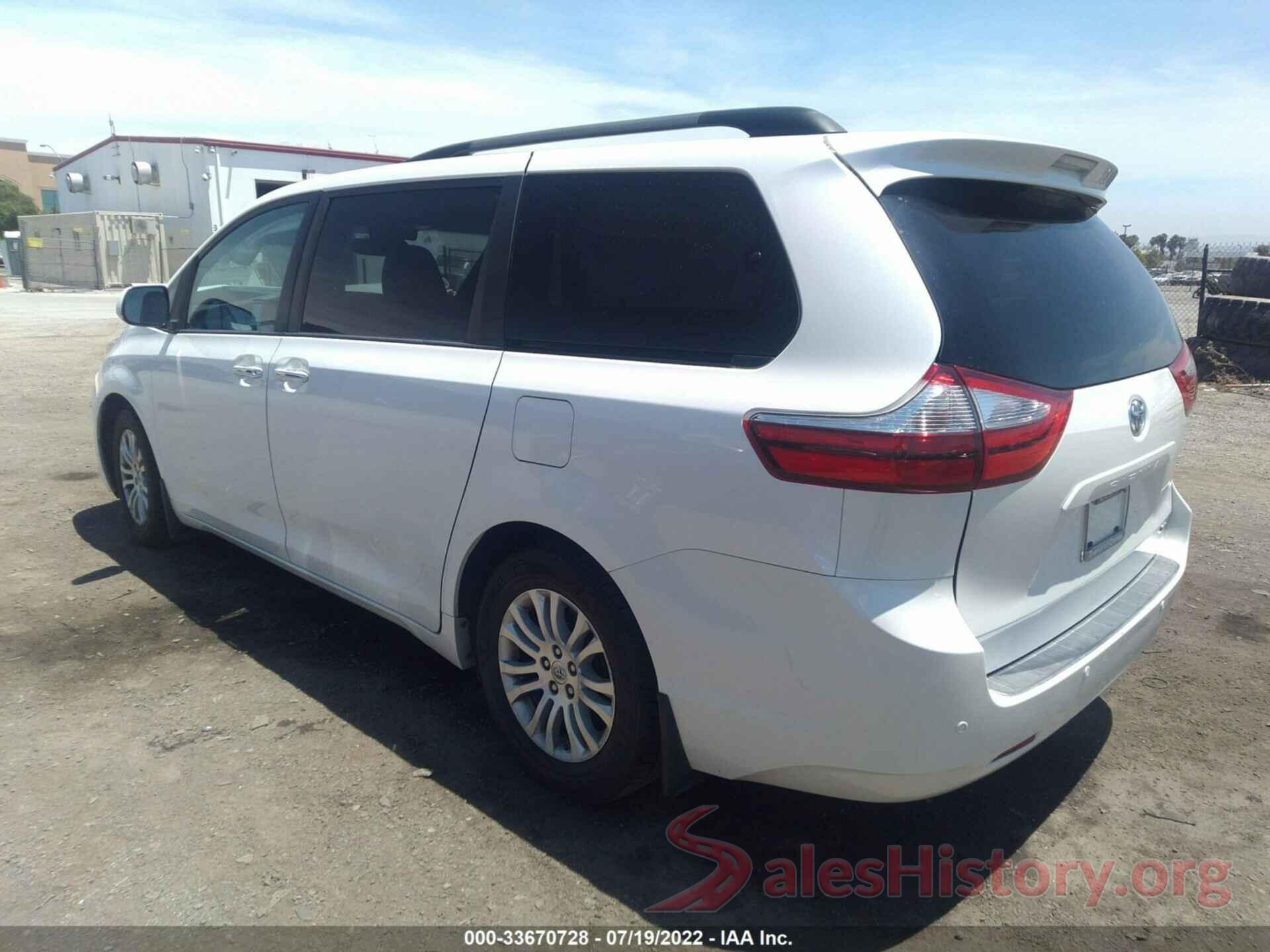 5TDYK3DC4GS732898 2016 TOYOTA SIENNA