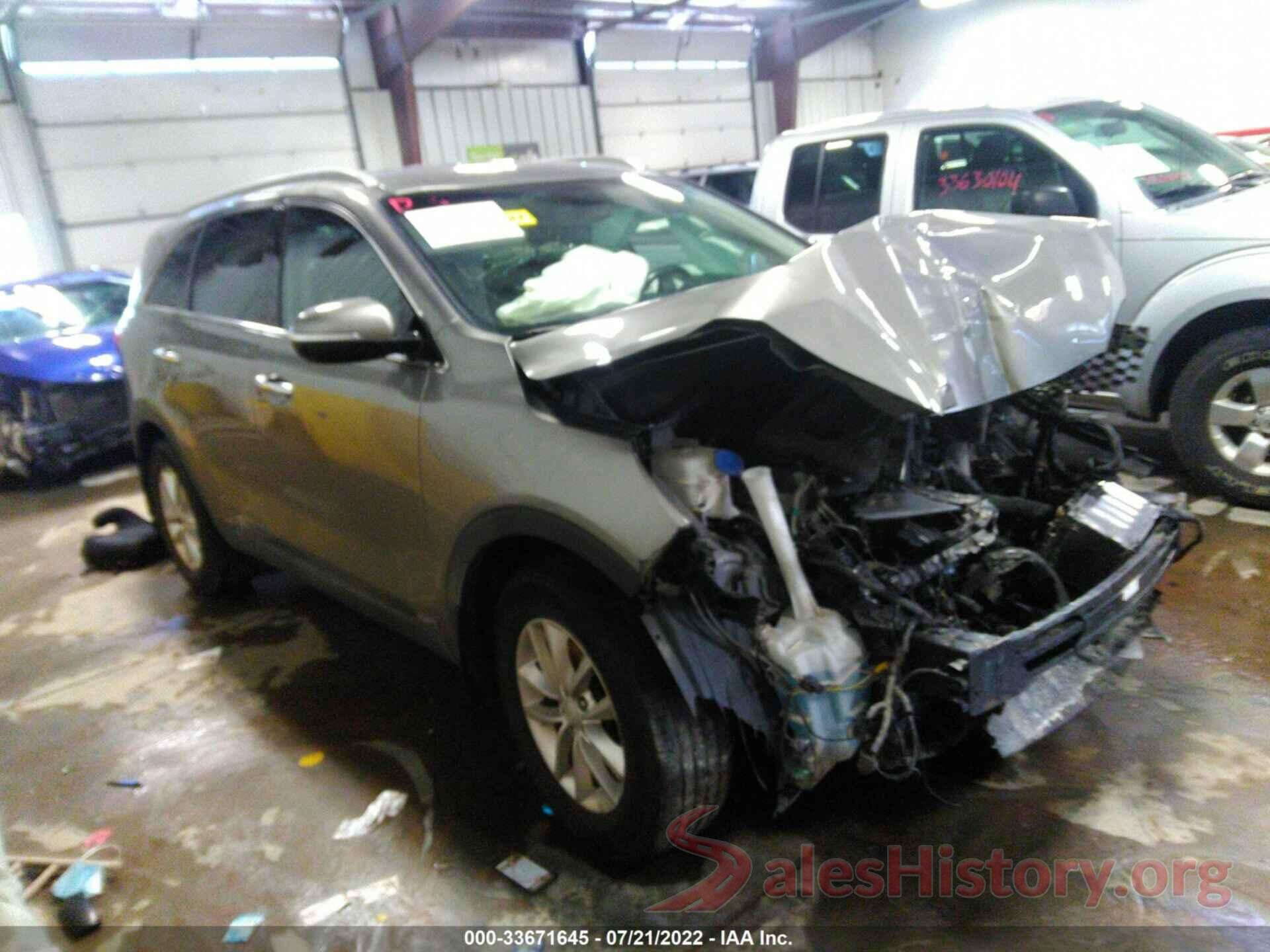 5XYPGDA38HG318531 2017 KIA SORENTO