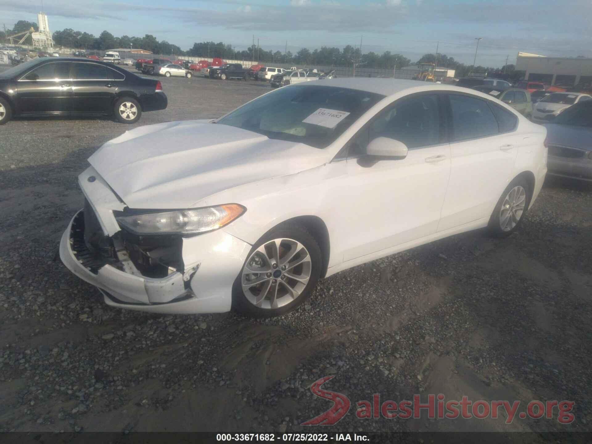 3FA6P0LU4LR191629 2020 FORD FUSION HYBRID