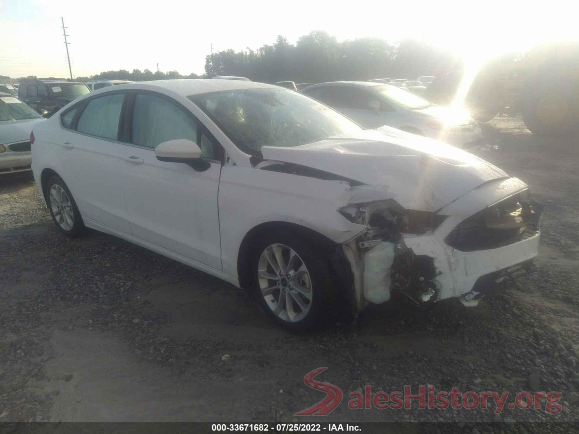 3FA6P0LU4LR191629 2020 FORD FUSION HYBRID